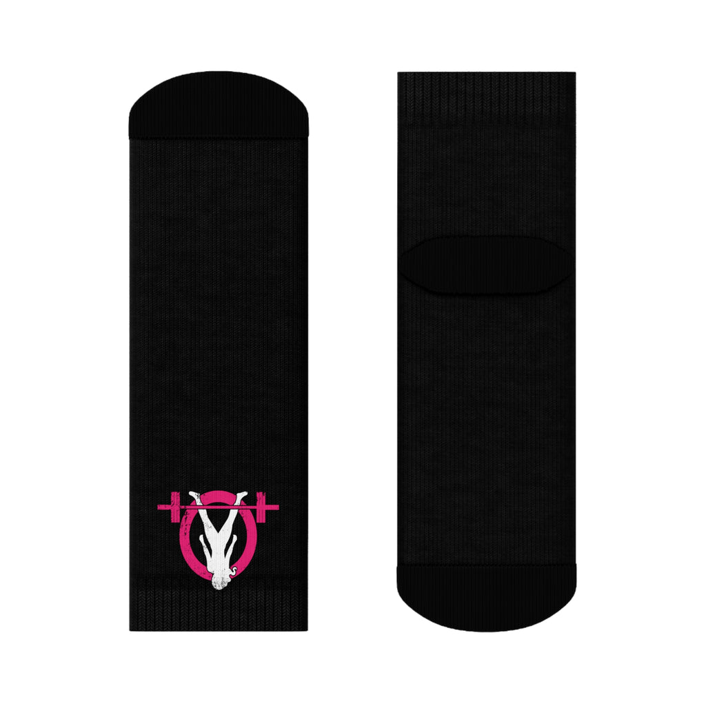 Socks - Color Distressed Logo