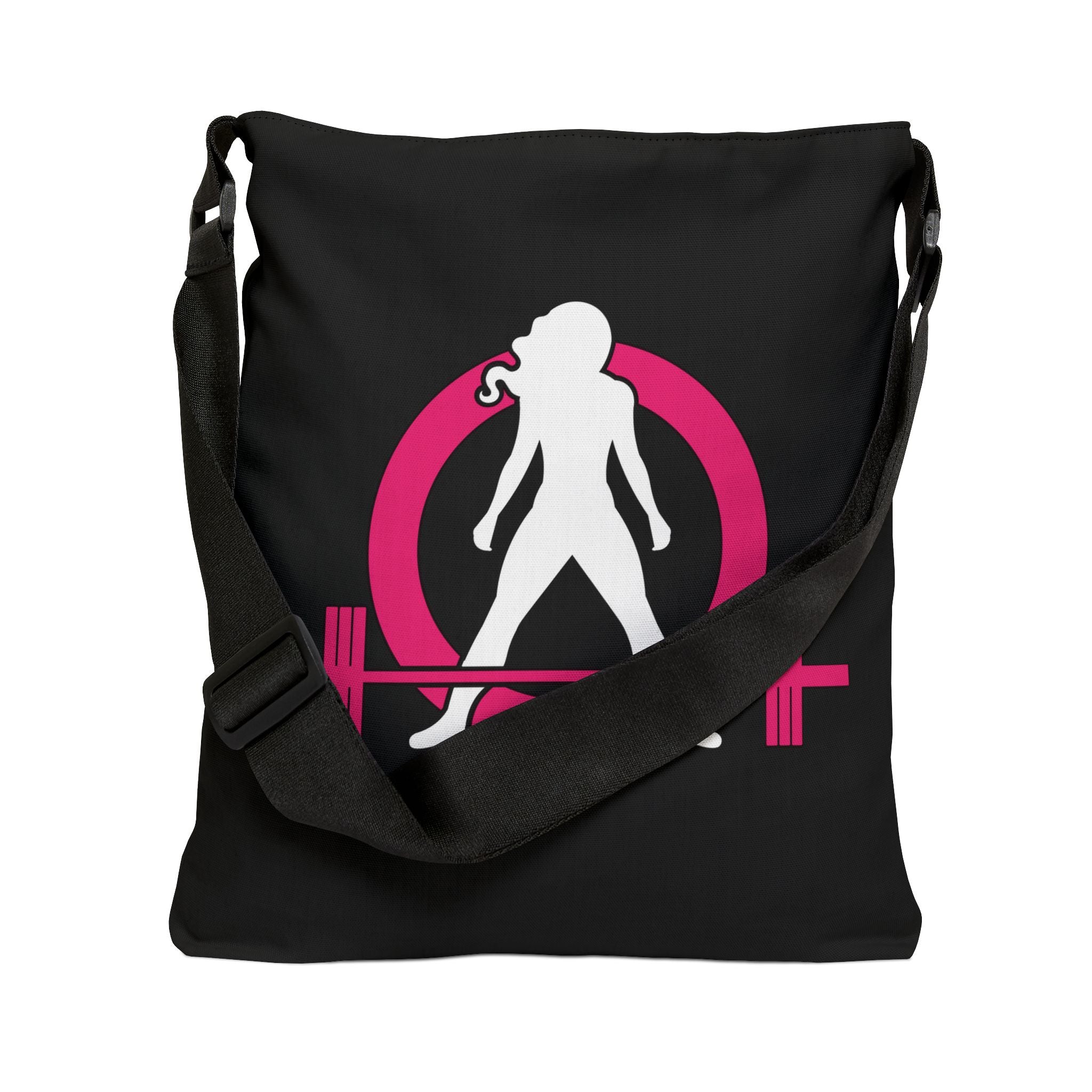 Adjustable Tote Bag (AOP) - Classic Dark Logo
