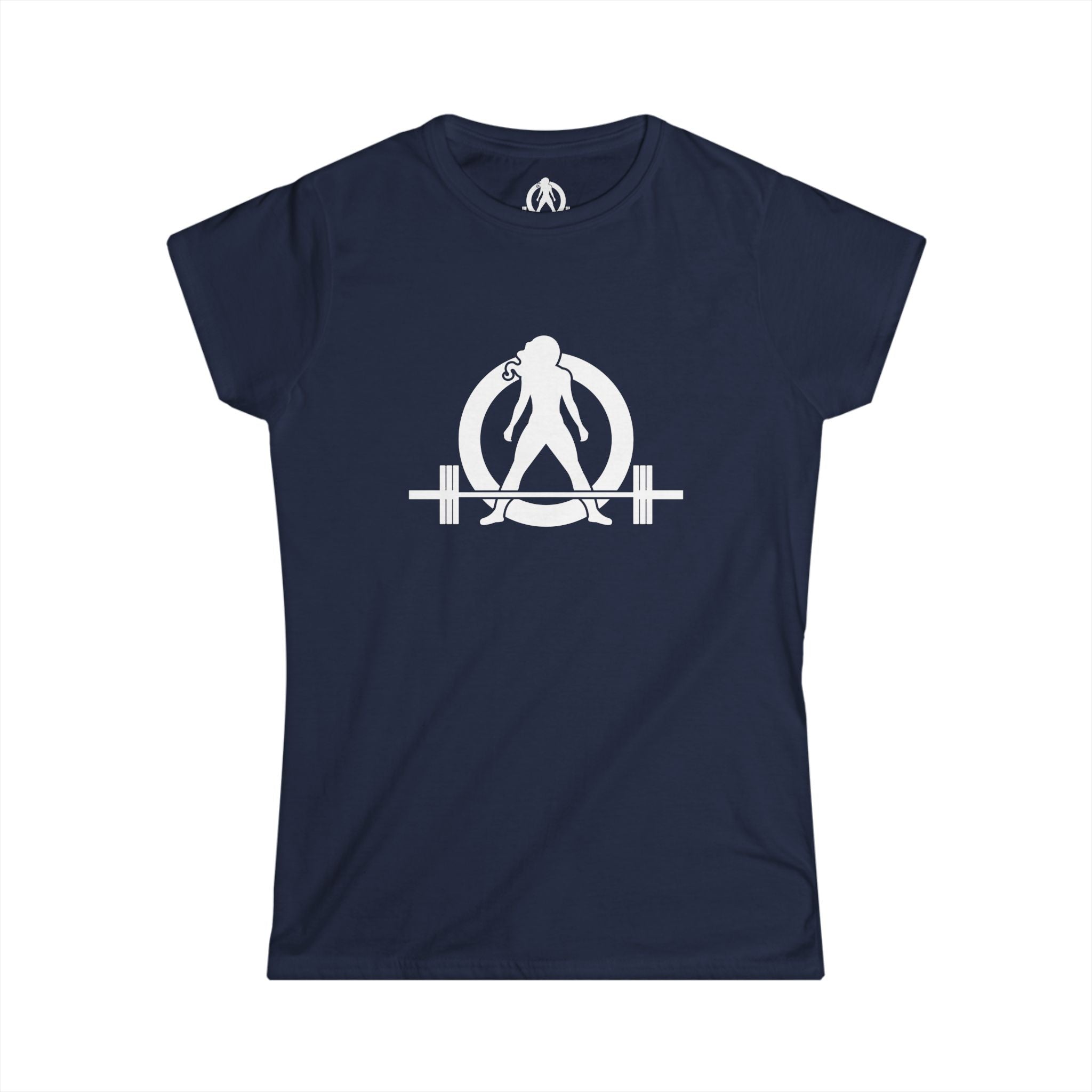 Kick Your Ass - Women's Softstyle Tee - White Logo - V2