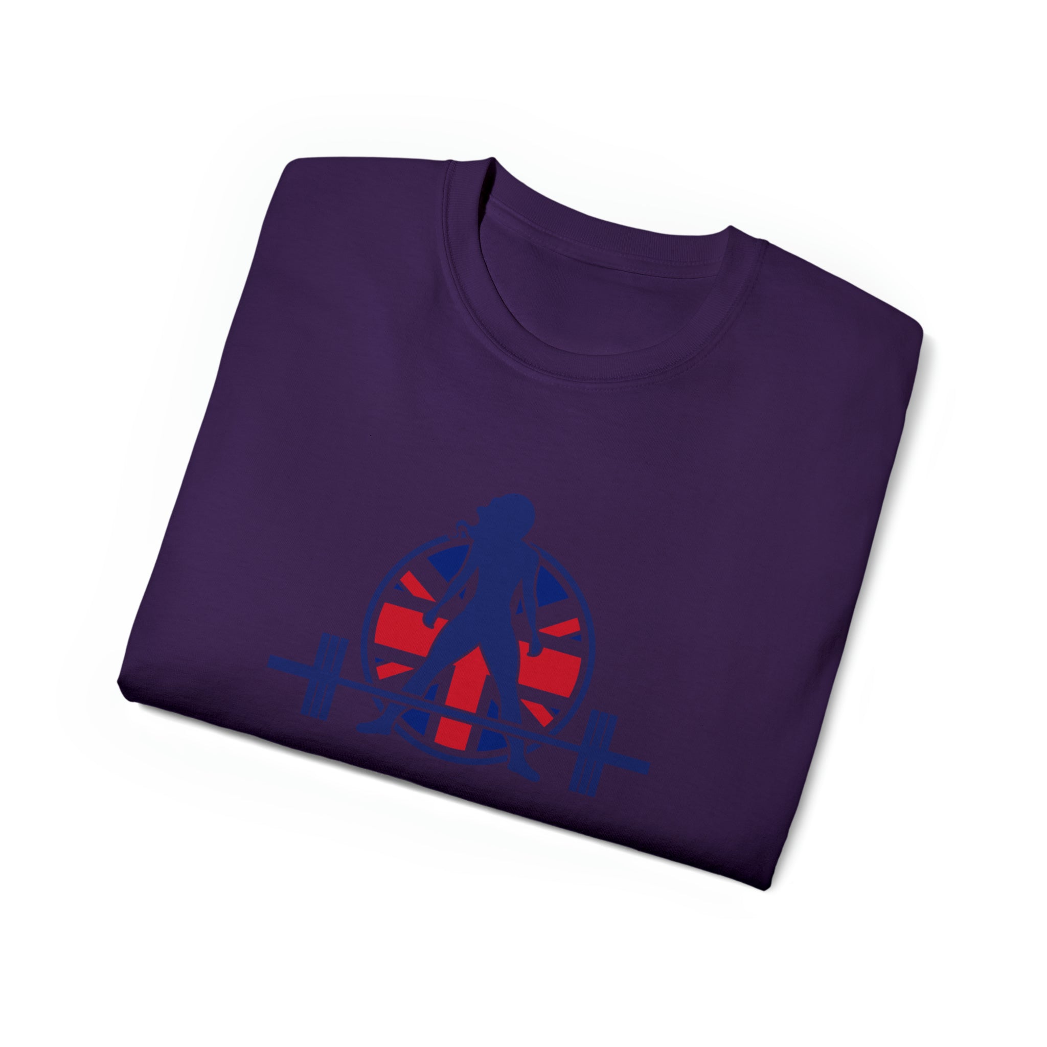 Unisex Ultra Cotton Tee - UK Logo Light - Plain Back