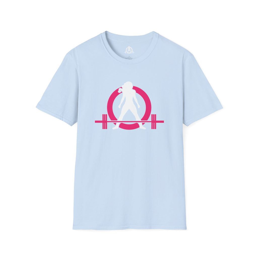 Strong Is Beautiful  - Unisex Softstyle T-Shirt - White Print on on back.