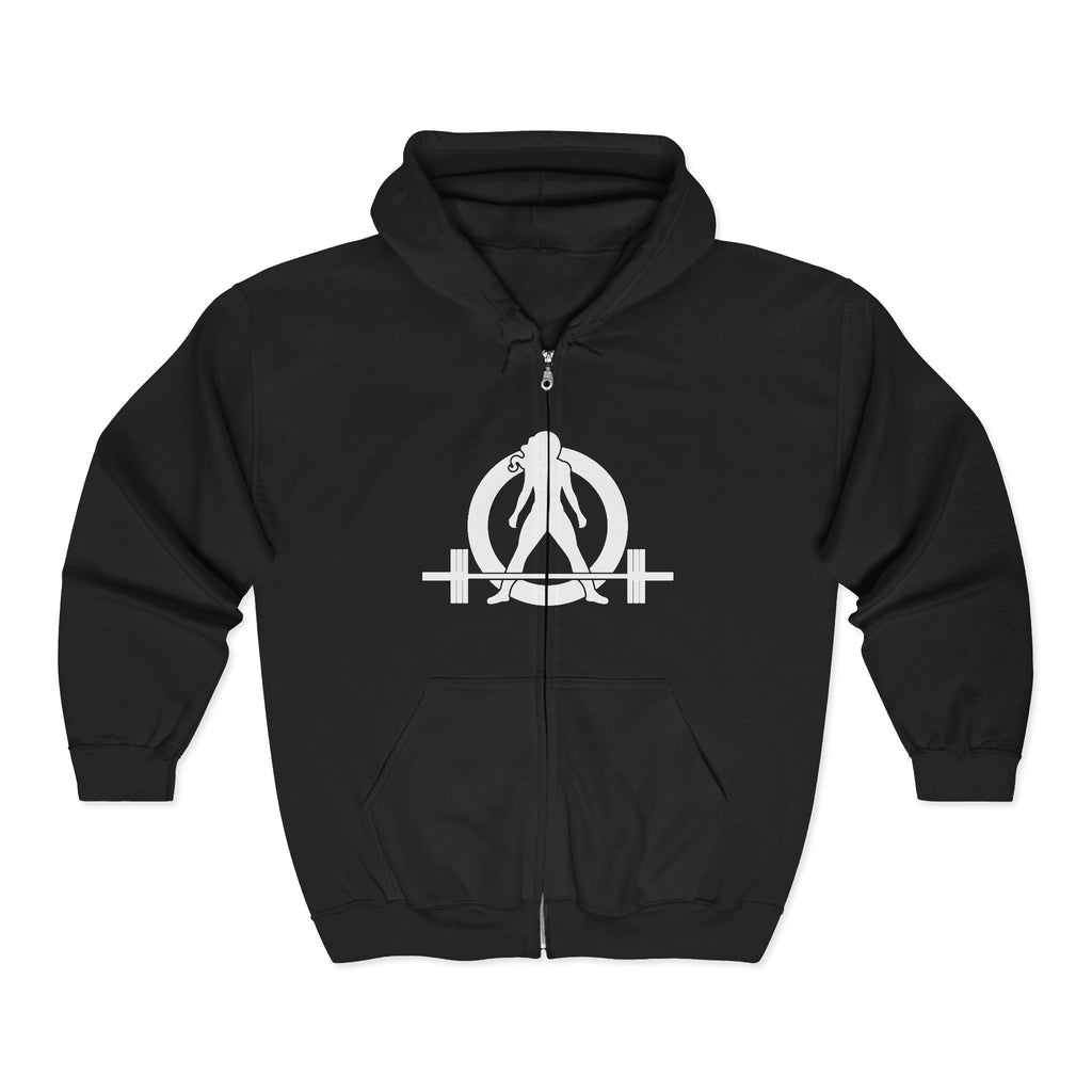 I Could Deadlift You -  Unisex Heavy Blend™ Full Zip Hooded Sweatshirt
