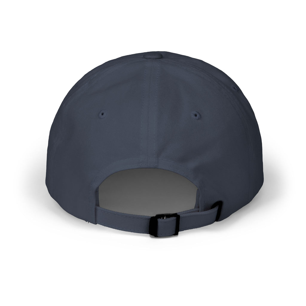 Classic Dad Cap - White Distressed Logo