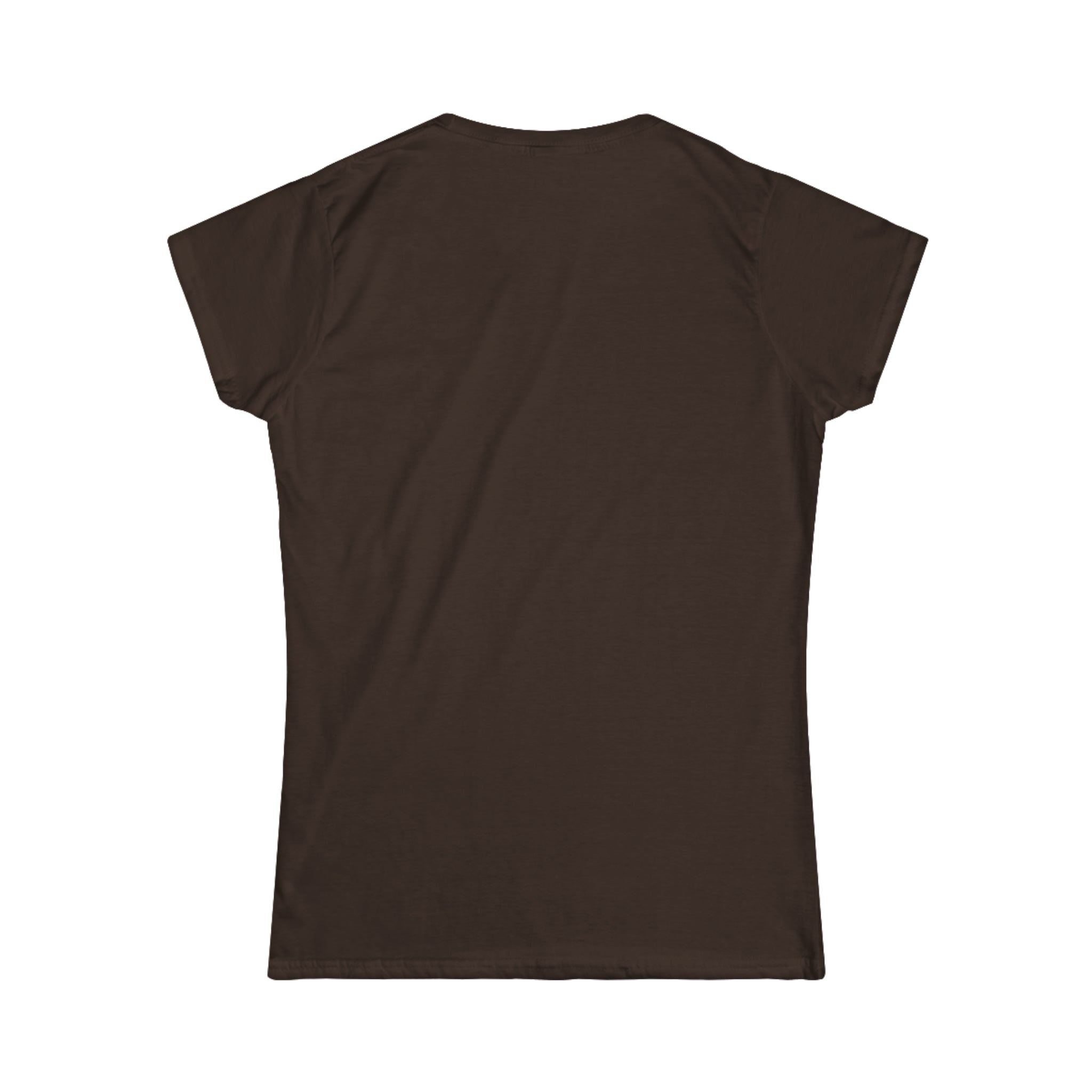 She is STRONG - Women's Softstyle Tee - Front Print White