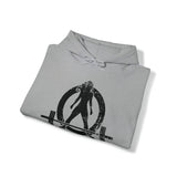 Distressed Logo - Unisex Heavy Blend Hooded Sweatshirt - Black Logo  (BEST SELLER)