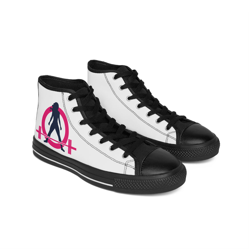 Women's Classic White Sneakers - Classic Logo