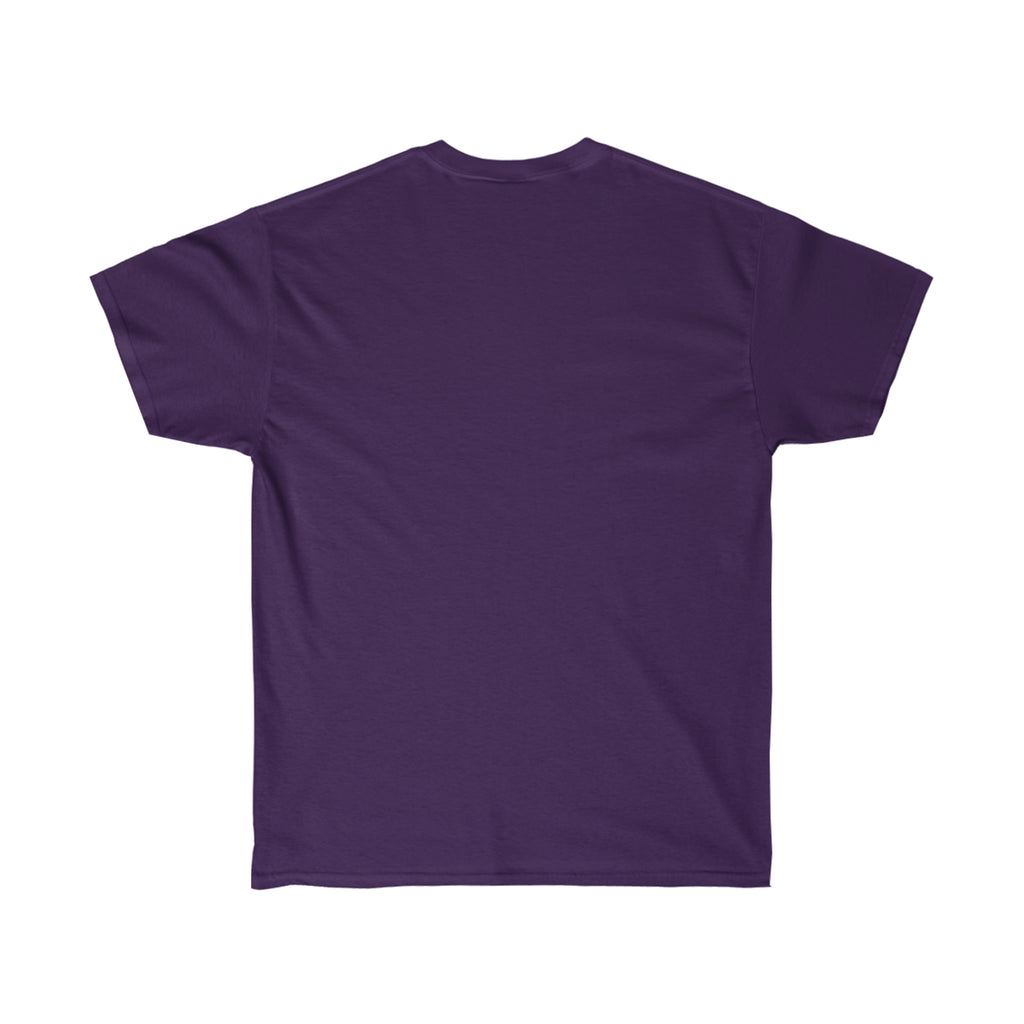 USA Logo - Unisex Ultra Cotton Tee - USA Logo Light - Plain Back