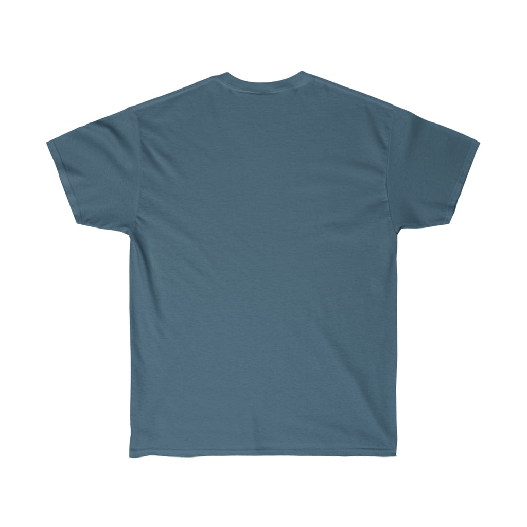 USA Logo - Unisex Ultra Cotton Tee - USA Logo Light - Plain Back