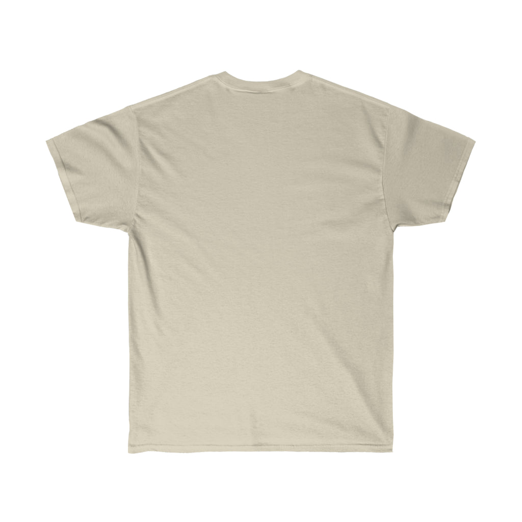 USA Logo - Unisex Ultra Cotton Tee - USA Logo Light - Plain Back