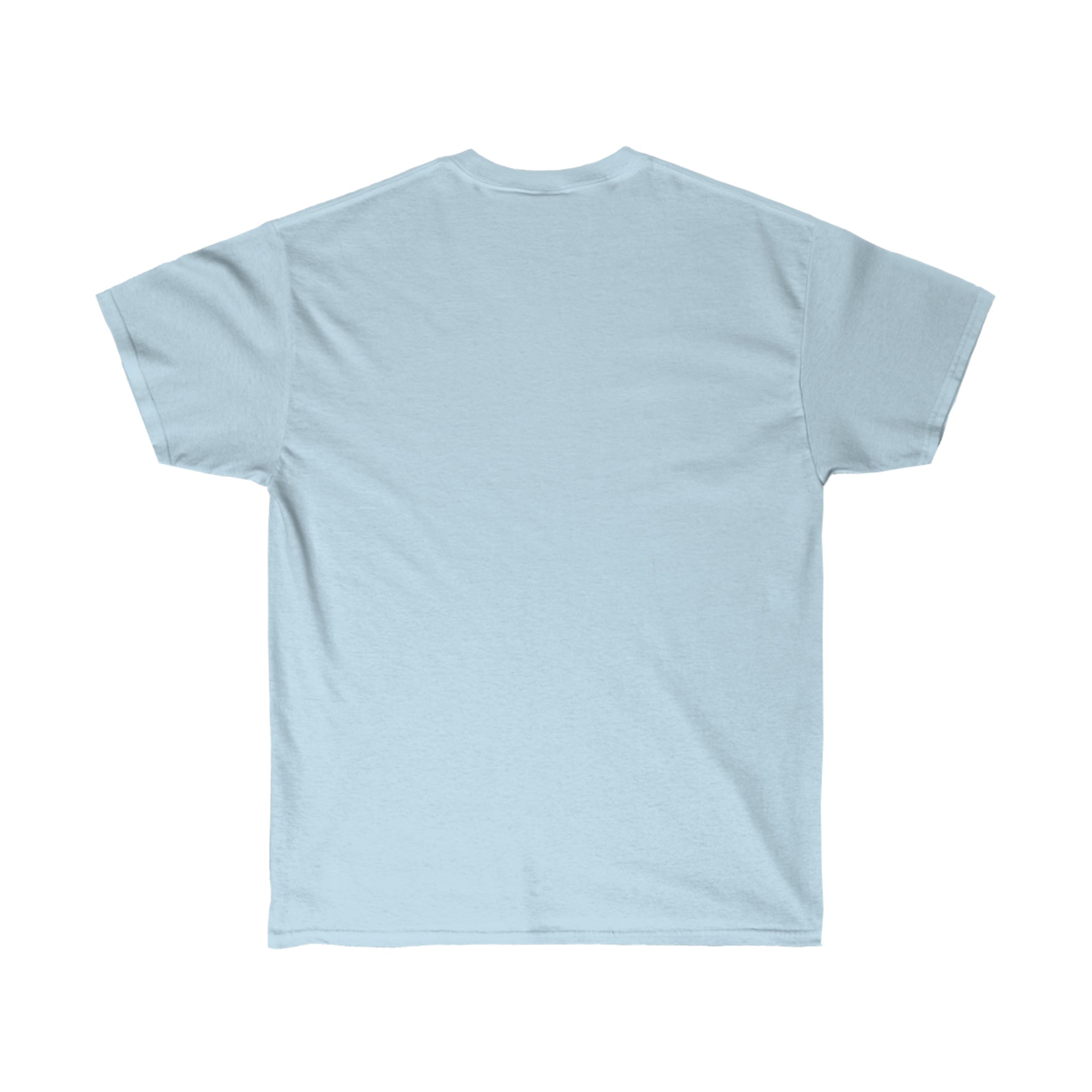 USA Logo - Unisex Ultra Cotton Tee - USA Logo Light - Plain Back