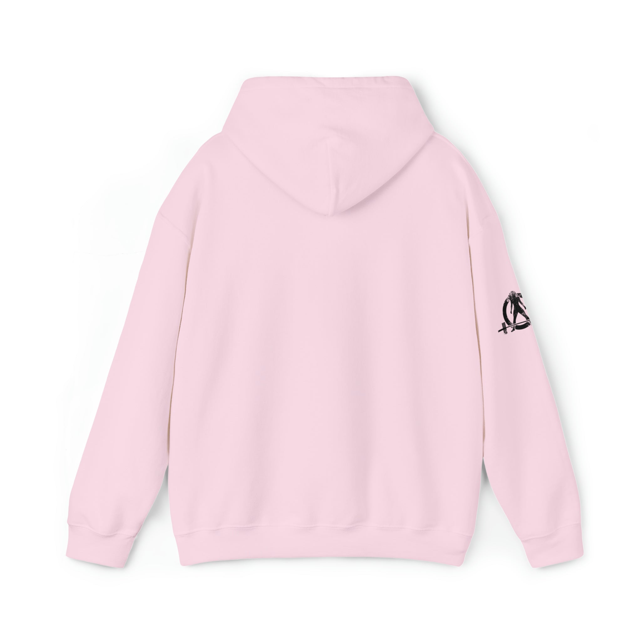 Strong Not Skinny - Unisex Heavy Blend Hooded Sweatshirt - Black Front Logo