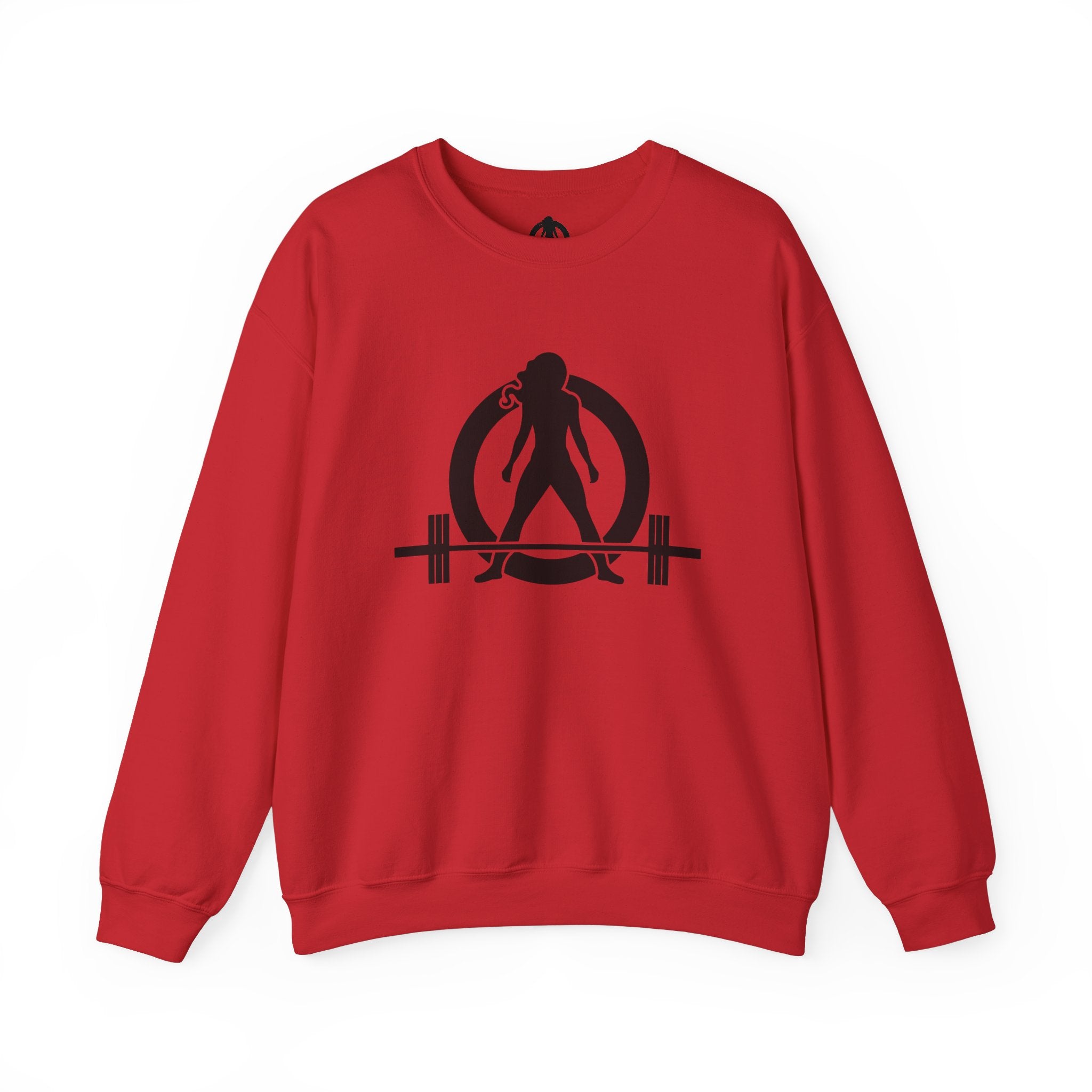 Iron Sharpens Iron - Unisex Heavy Blend™ Crewneck Sweatshirt - Front Black Logo - Front & Back Print