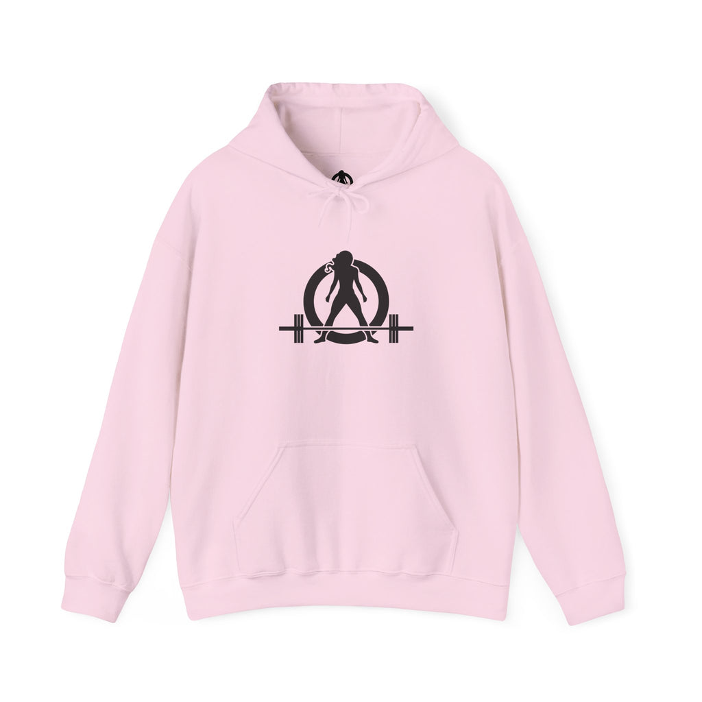 45 + 45 = 135 - Unisex Heavy Blend Hooded Sweatshirt  - Black Logo