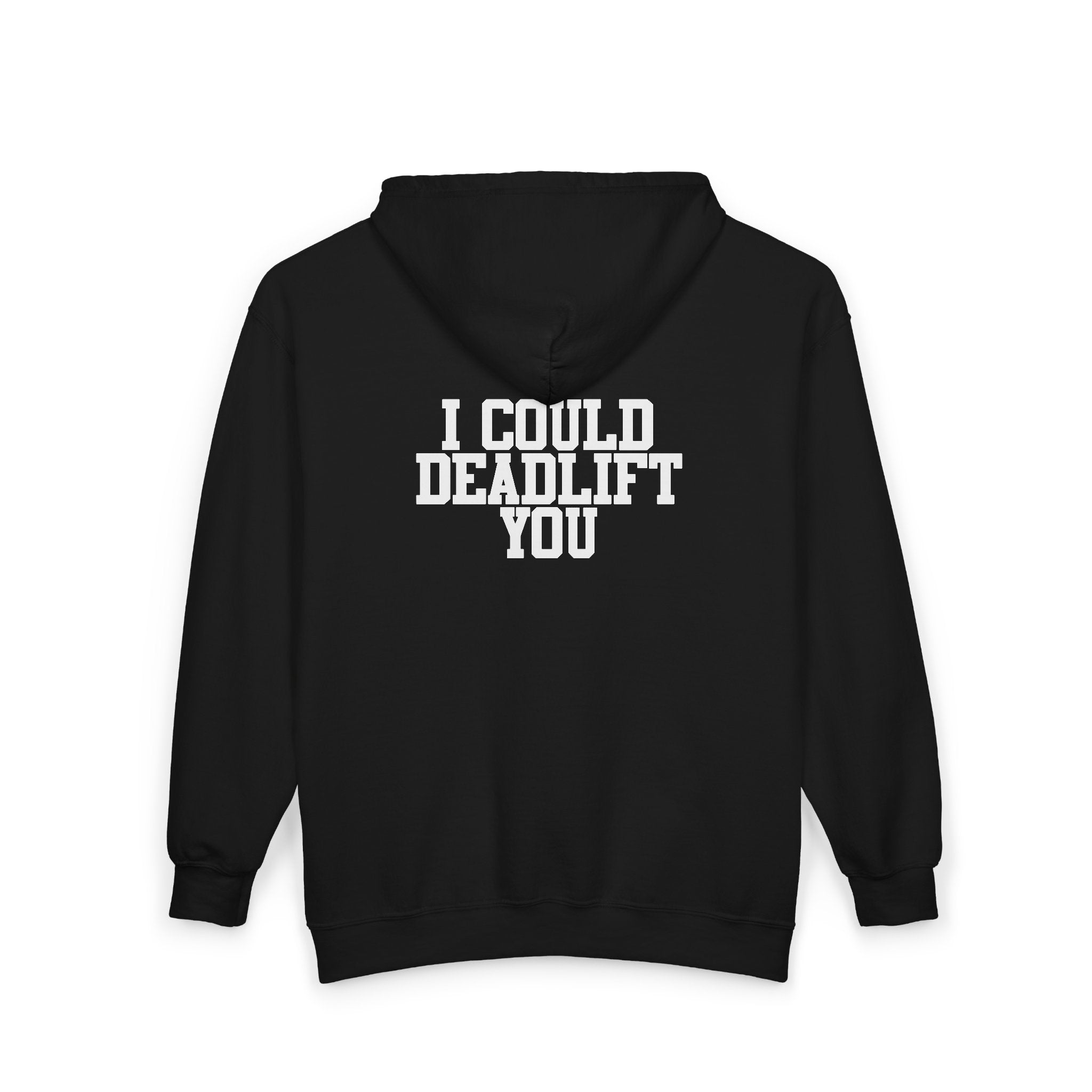I Could Deadlift You -  Unisex Heavy Blend™ Full Zip Hooded Sweatshirt