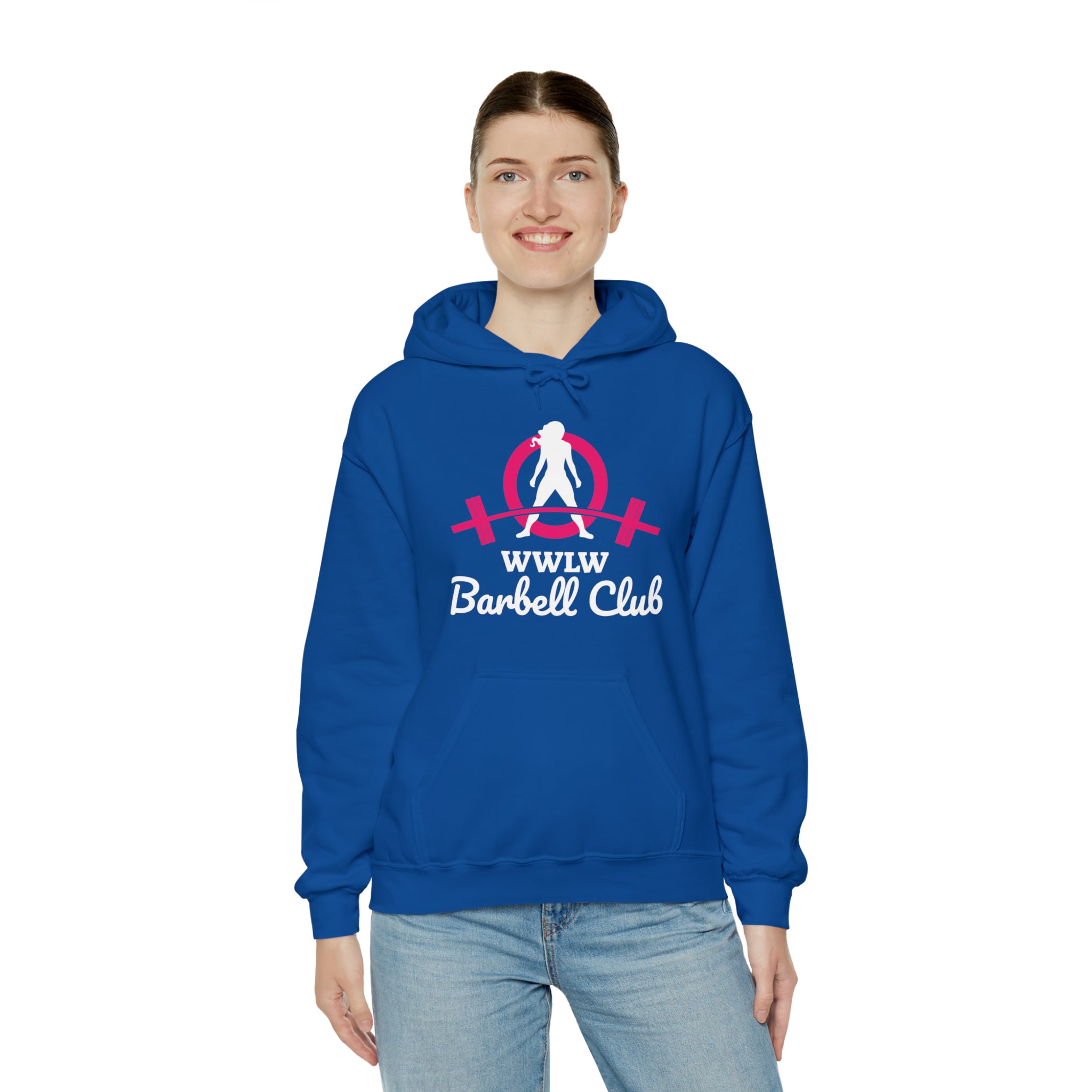 Barbell Club Classic Logo - Unisex Heavy Blend Hooded Sweatshirt