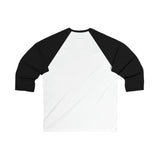 Lift Heavy Shit - 3\4 Sleeve Baseball Tee - Black Logo