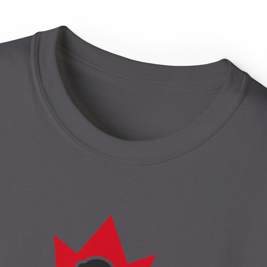 Unisex Ultra Cotton Tee - Canada Logo Light - Plain Back