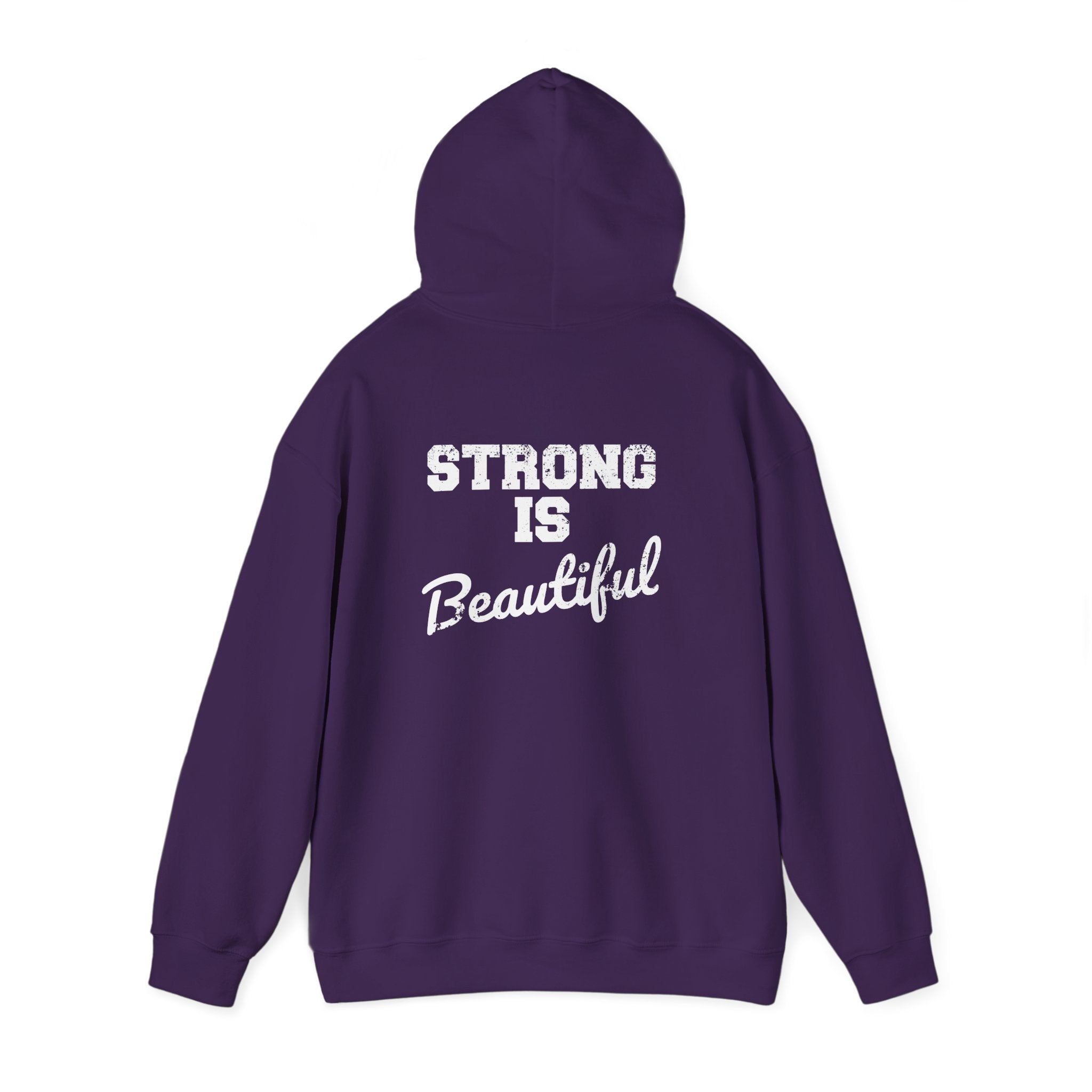 Strong Is Beautiful - Unisex Heavy Blend Hooded Sweatshirt - Classic Logo  (BEST SELLER)