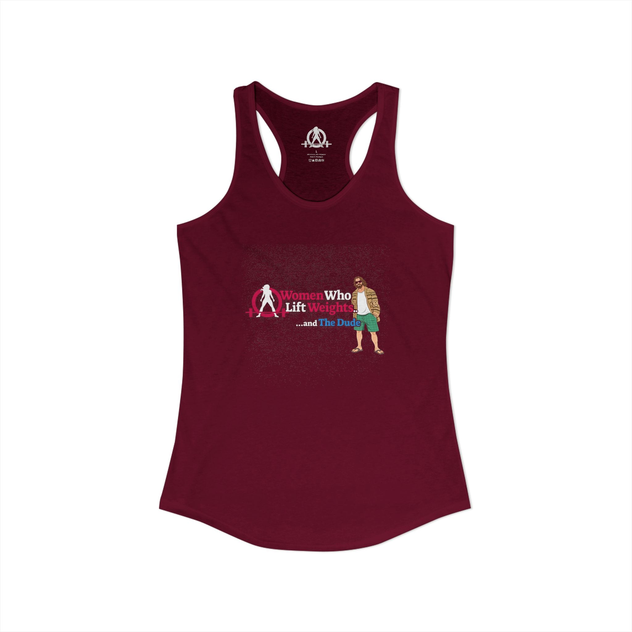 WWLW & The Dude Collection - Women's Ideal Racerback Tank