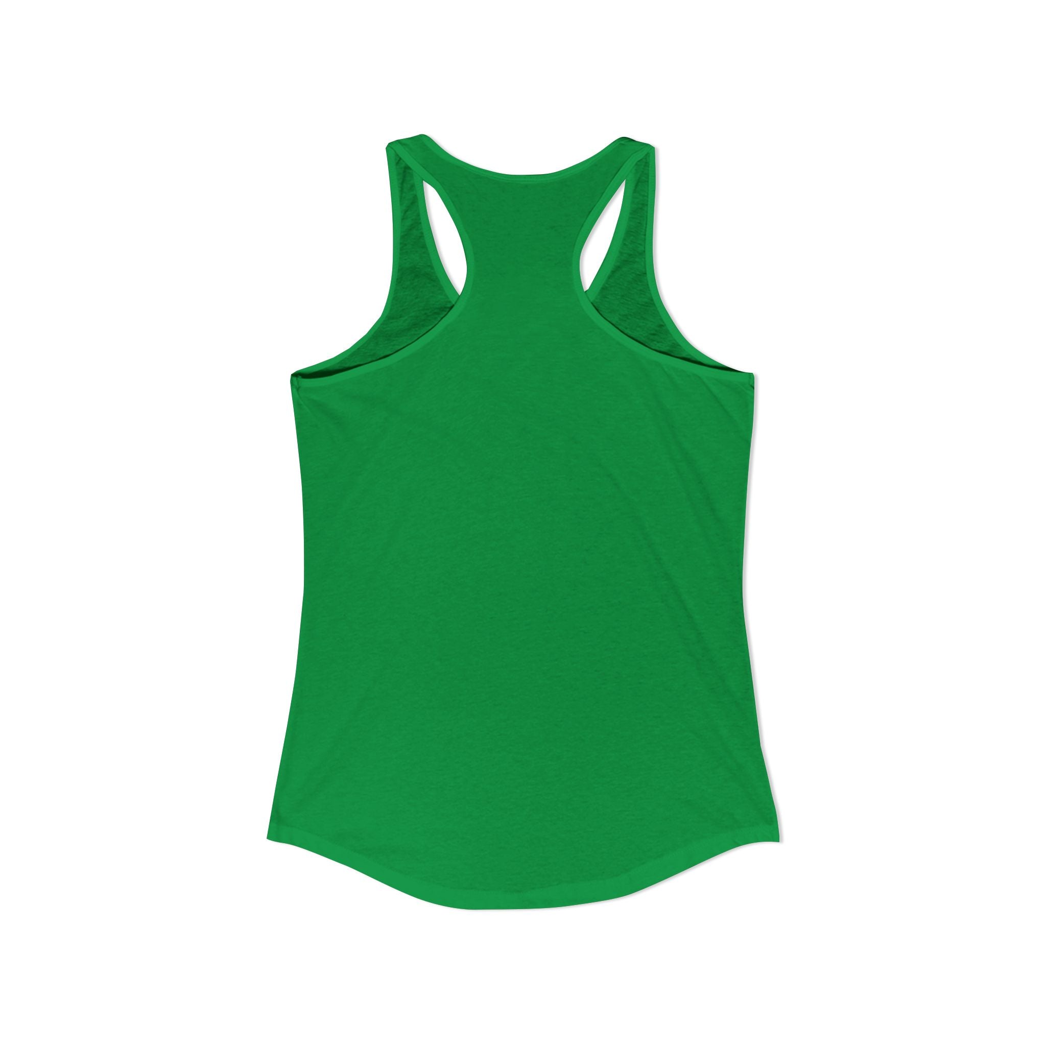 WWLW Distressed Black Logo - Racer Back Tank Top