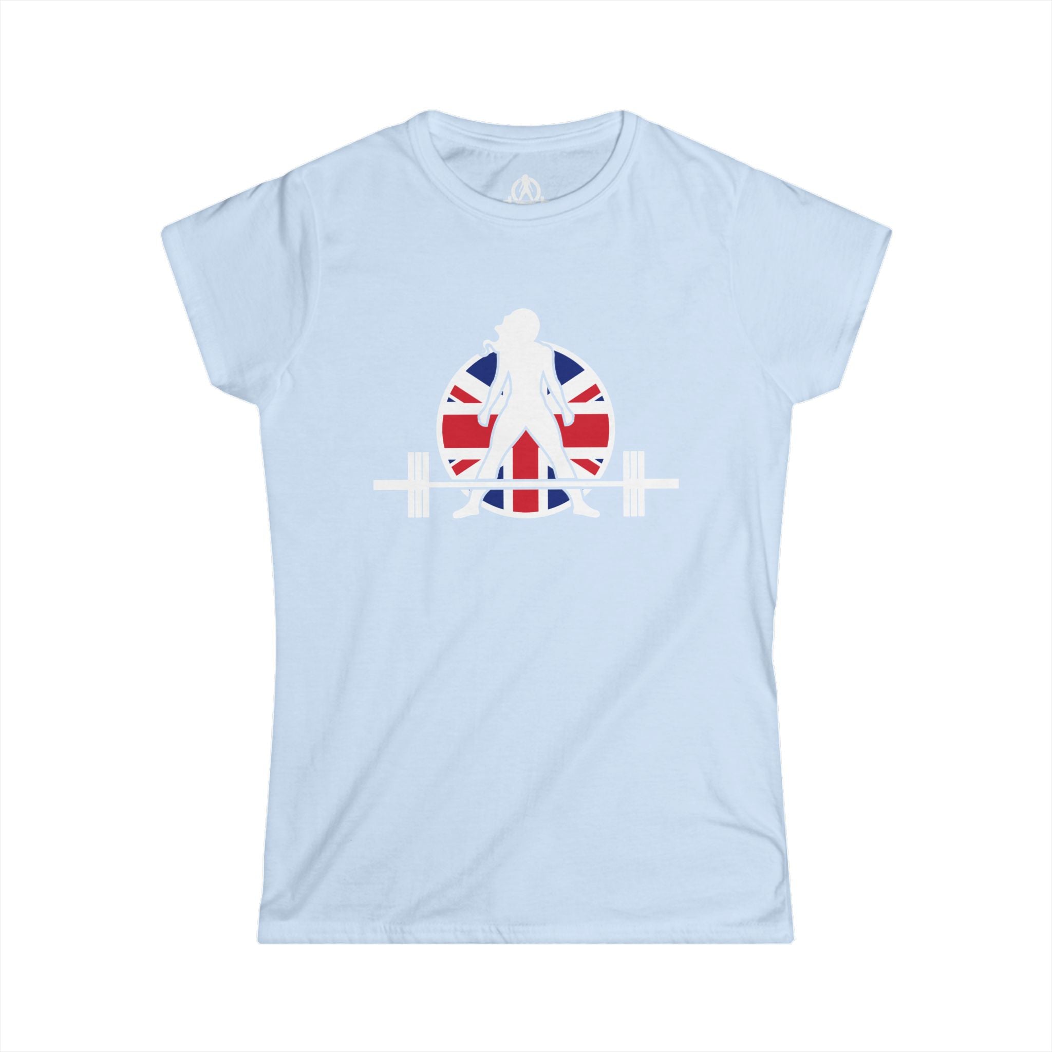WWLW UK - Women's Softstyle Tee - Front Logo Plain Back