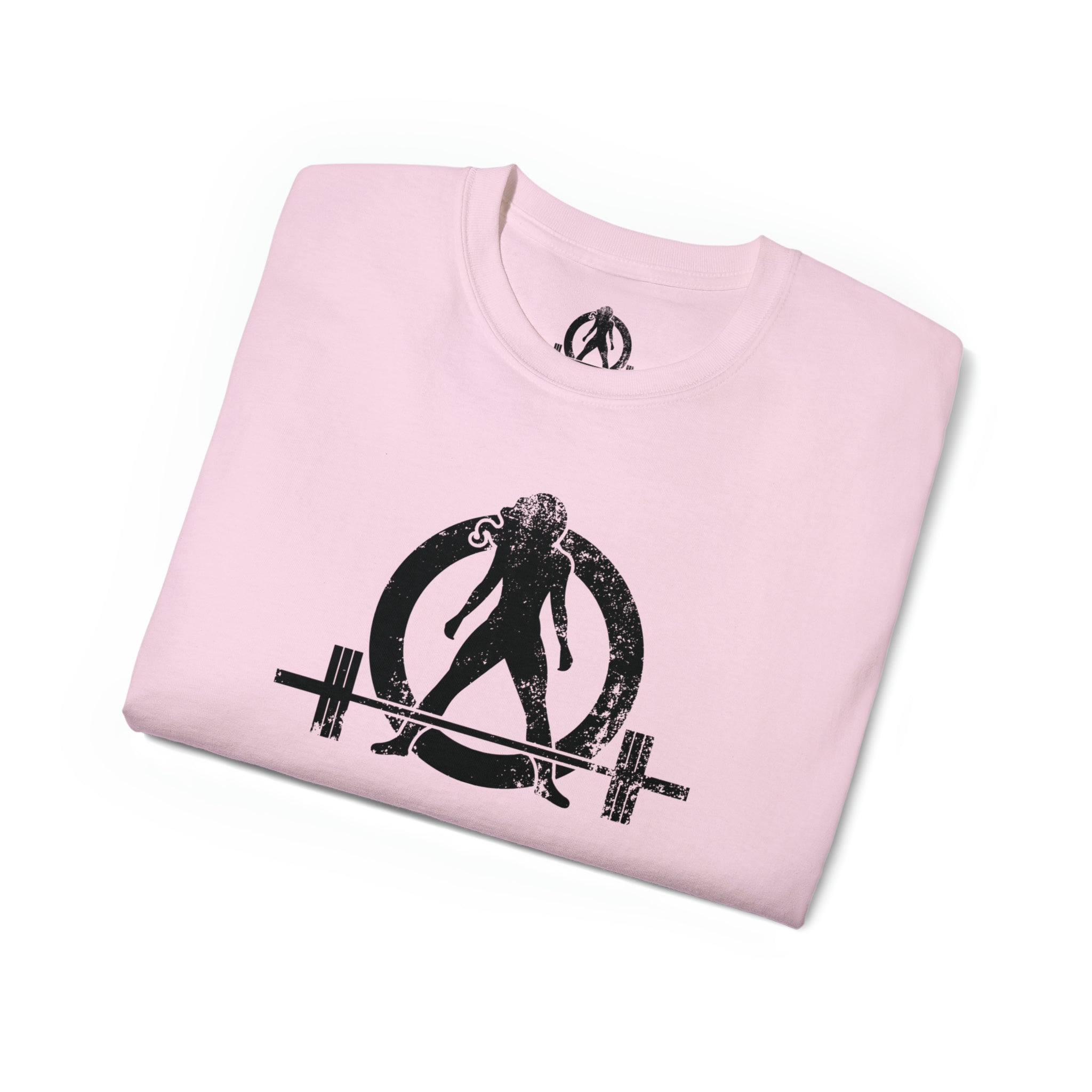 Distressed - Unisex Ultra Cotton Tee - Black Logo