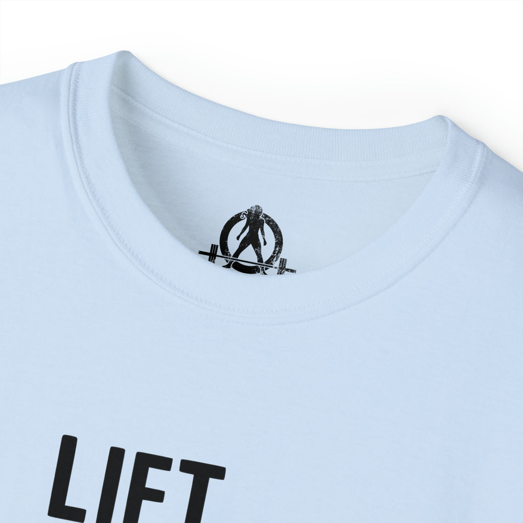 Lift Heavy Pet Cats - Unisex Ultra Cotton Tee - Black Logo