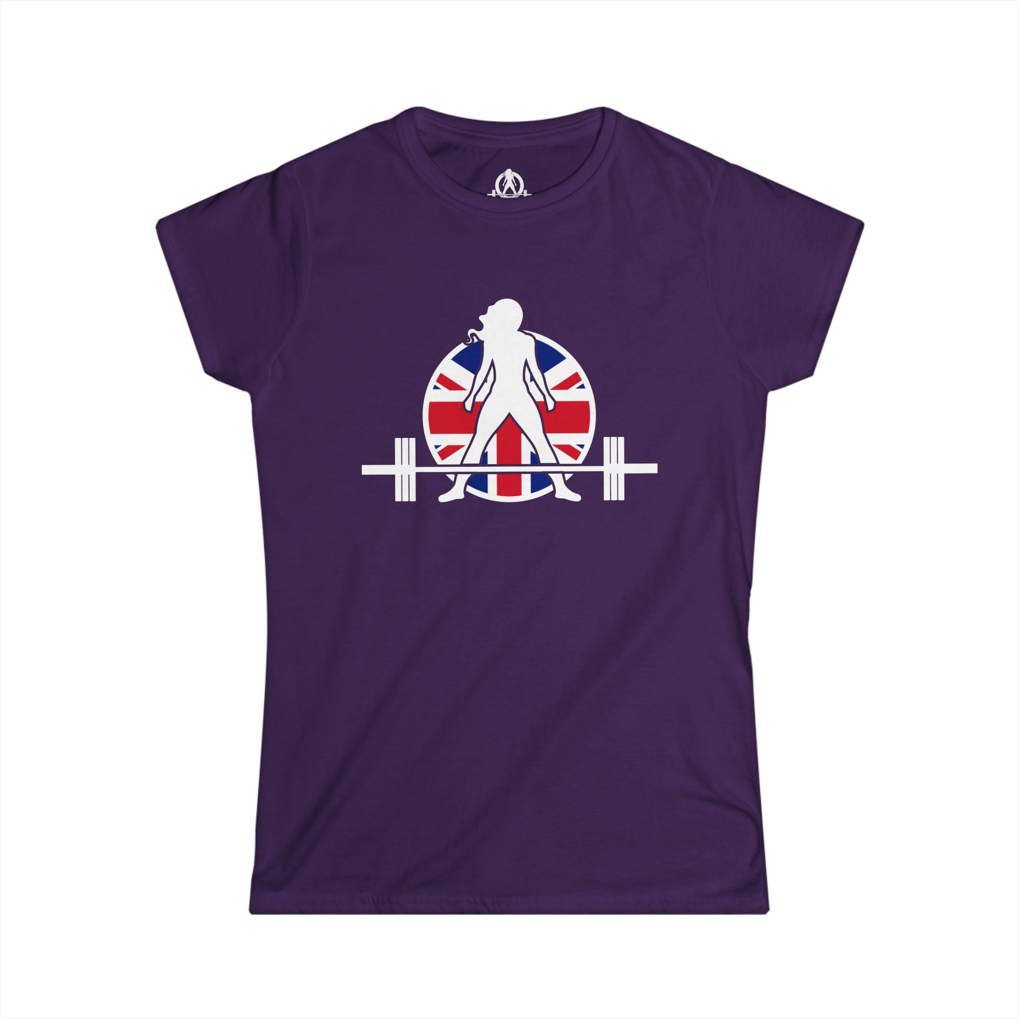 WWLW UK - Women's Softstyle Tee - Front Logo Plain Back