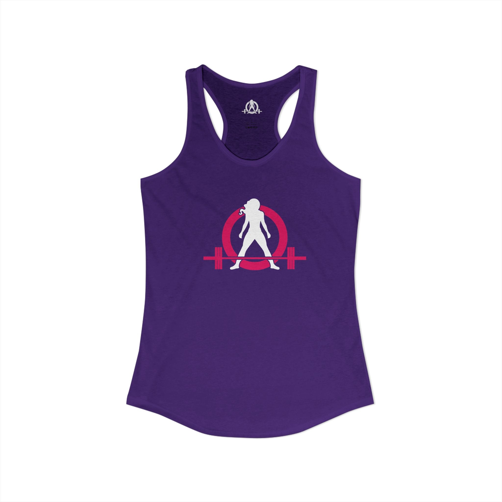 Strong Is Beautiful - Women's Ideal Racerback Tank - Classic Logo Front & Back