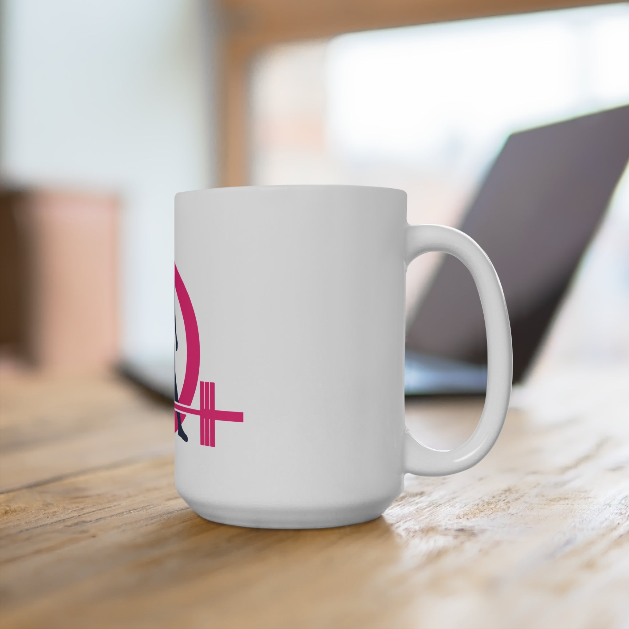 WWLW Classic Logo White Mug — 15oz