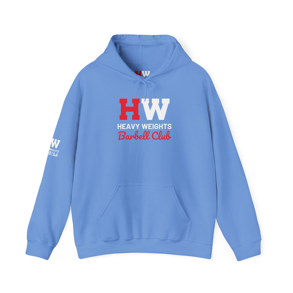Heavy Weights Barbell Club – Unisex Heavy Blend™ Hooded Sweatshirt 🏋️‍♂️🔥