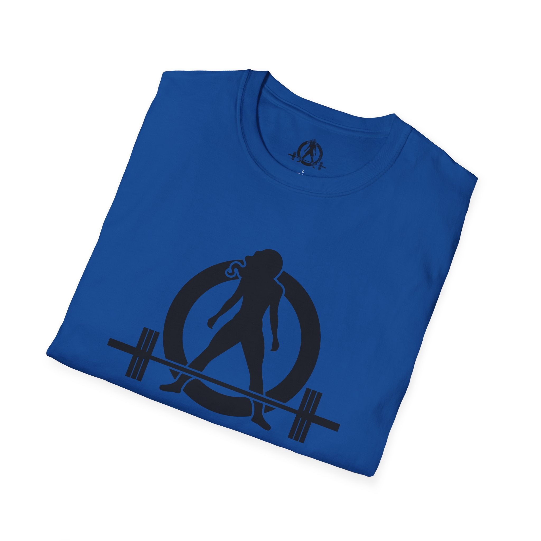 Iron Sharpens Iron - Unisex Softstyle T-Shirt - Black Logo Front & Back