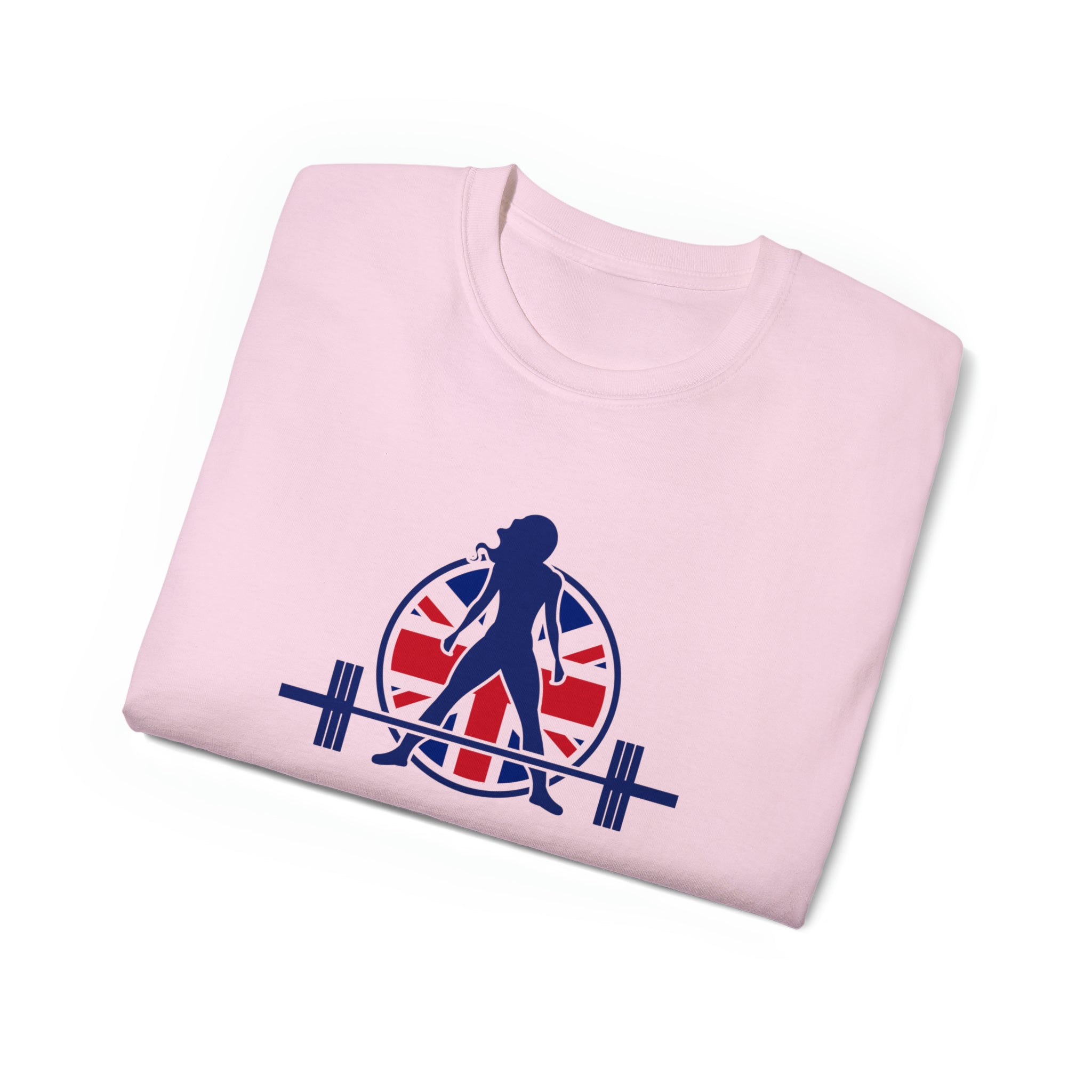 Unisex Ultra Cotton Tee - UK Logo Light - Plain Back