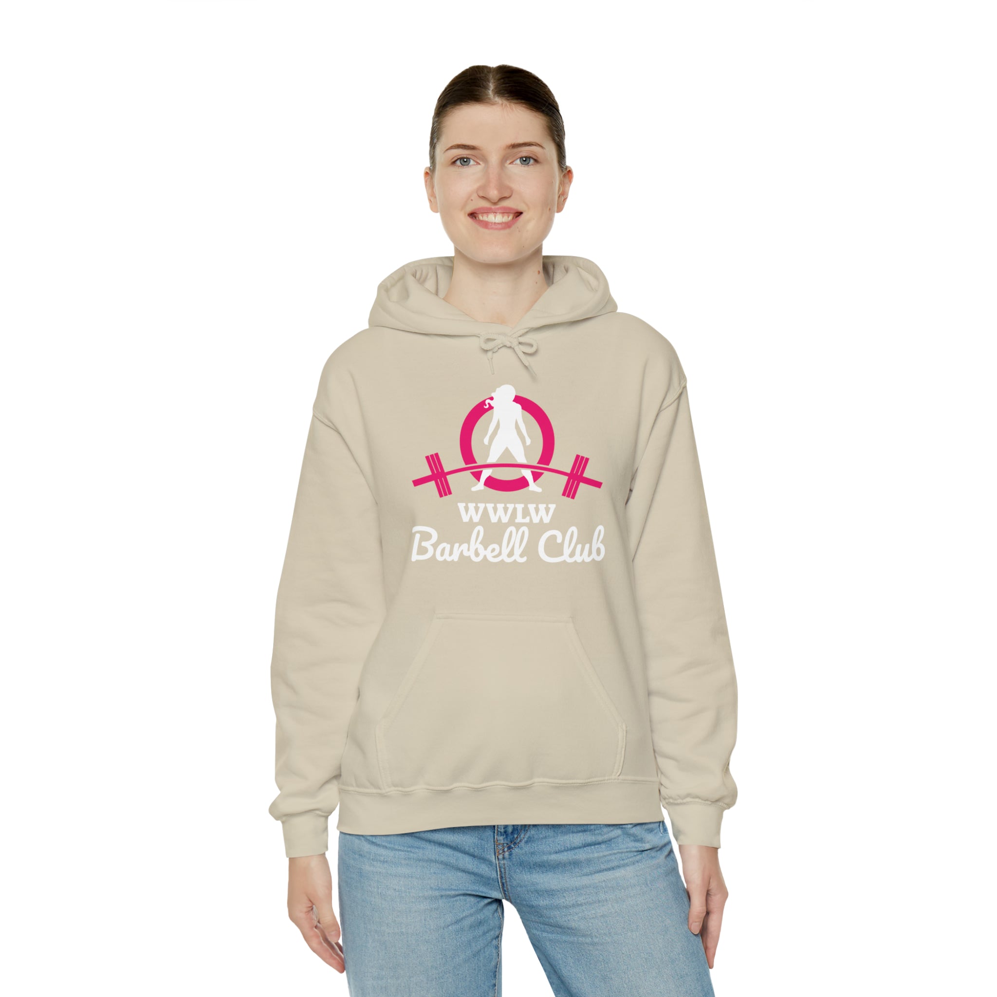 Barbell Club Classic Logo - Unisex Heavy Blend Hooded Sweatshirt