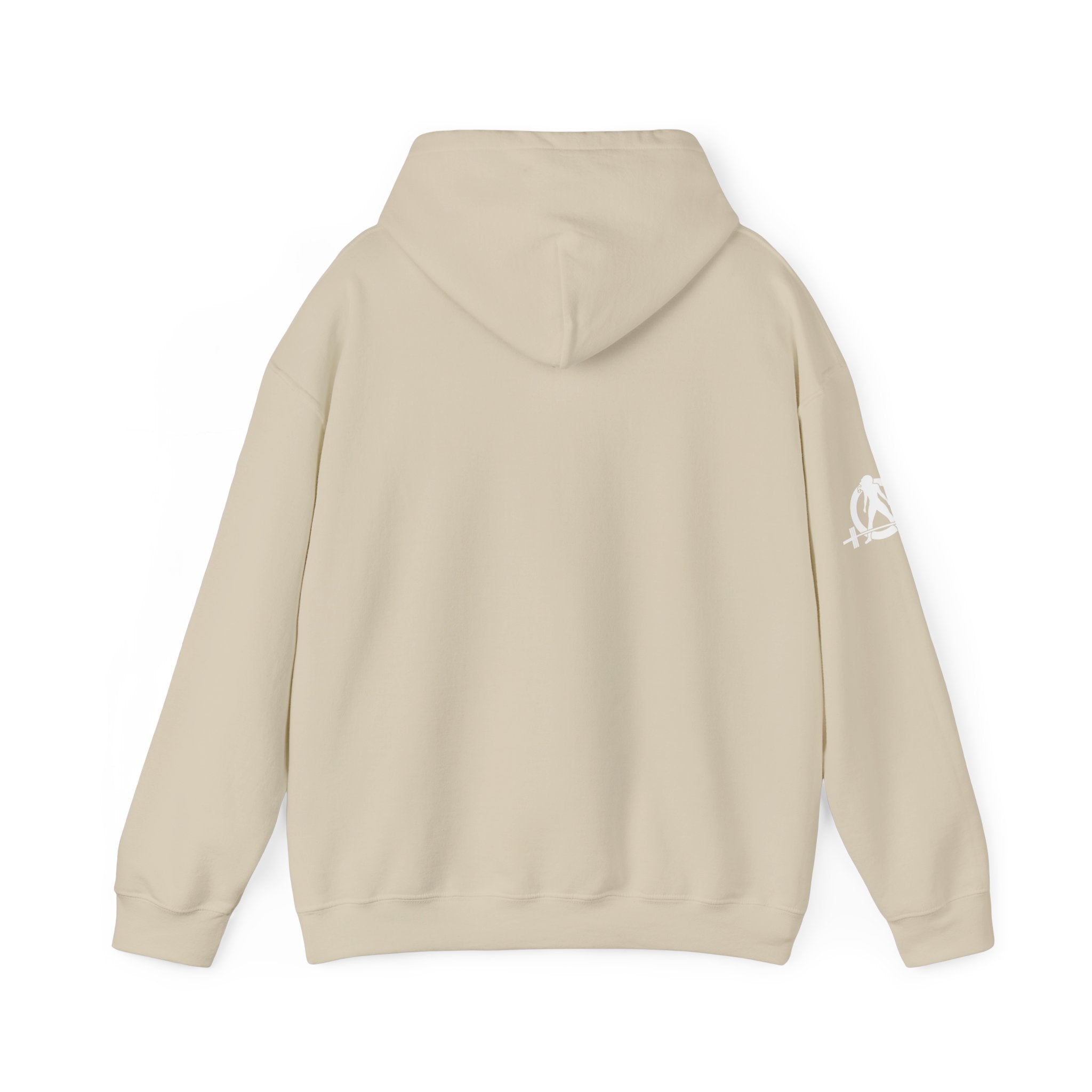 Lift Weights & Hang Out With My Dog  - White Logo  - Unisex Heavy Blend Hooded Sweatshirt