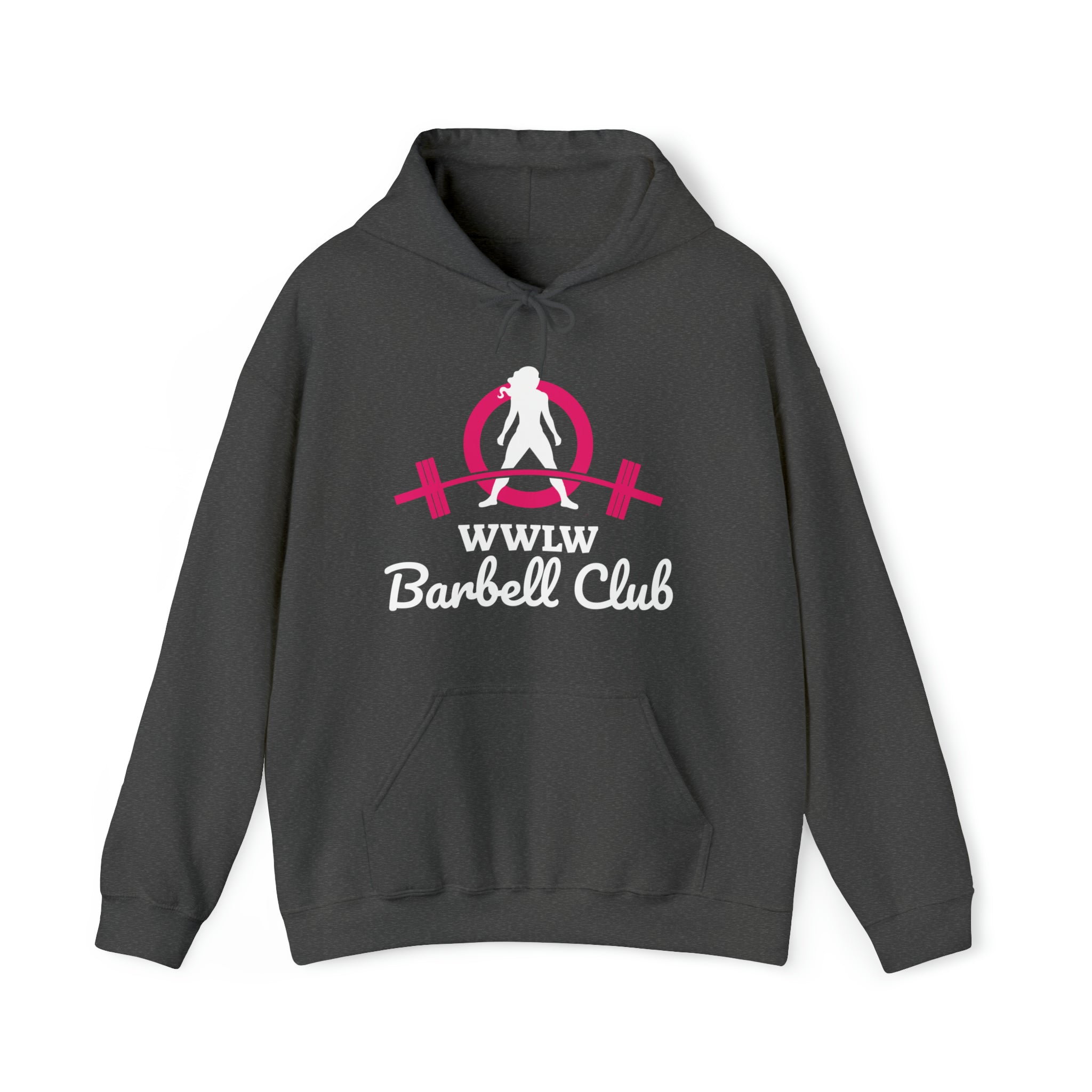 Barbell Club Classic Logo - Unisex Heavy Blend Hooded Sweatshirt