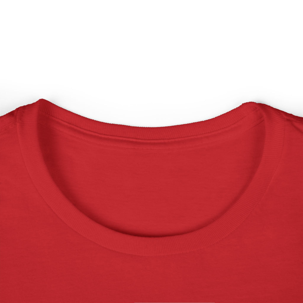 45 + 45 = 135 V1 - Women's Softstyle Tee - Black Logo on Front & Back