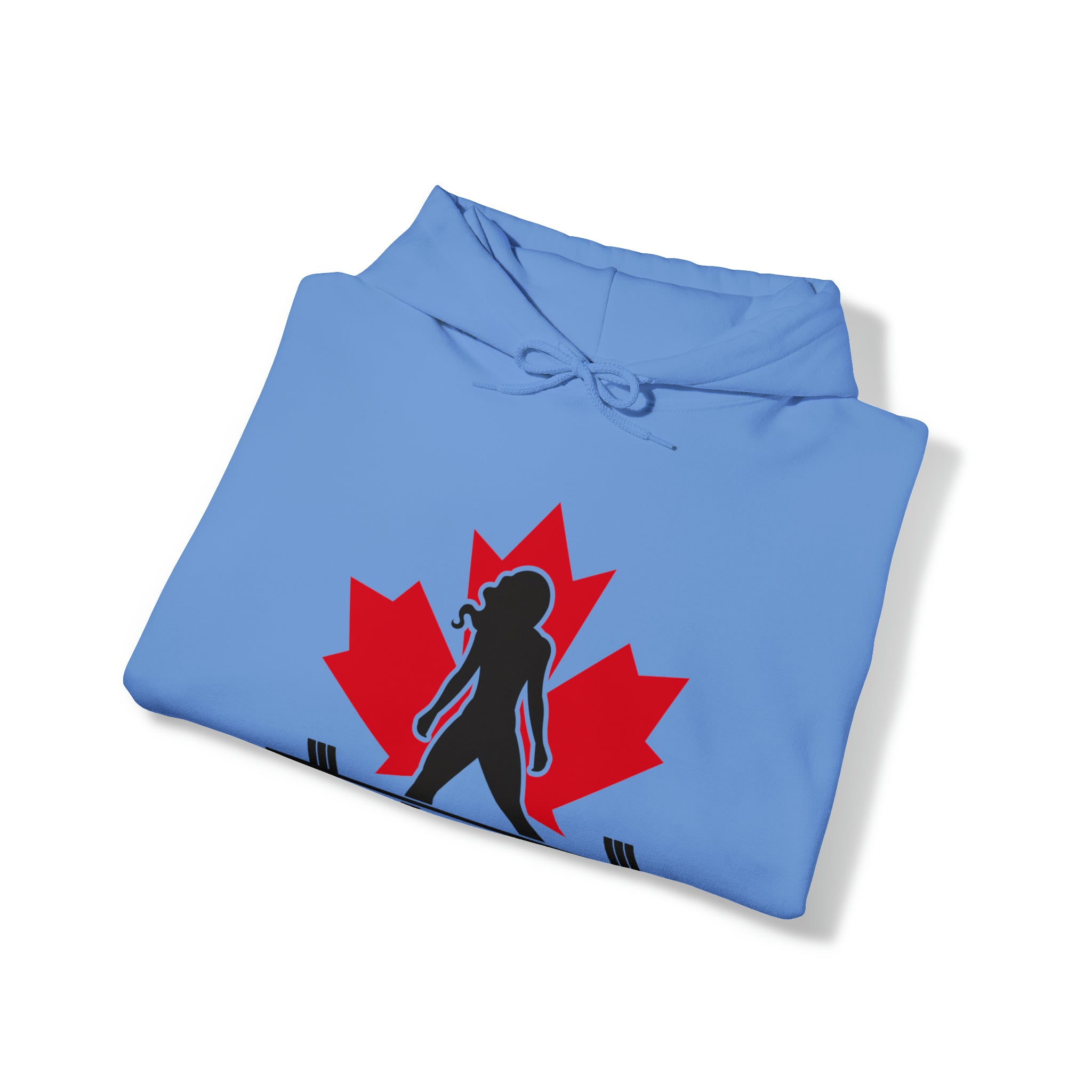 Canada Logo - Unisex Heavy Blend Hooded Sweatshirt - Canada Logo Light - Plain Back