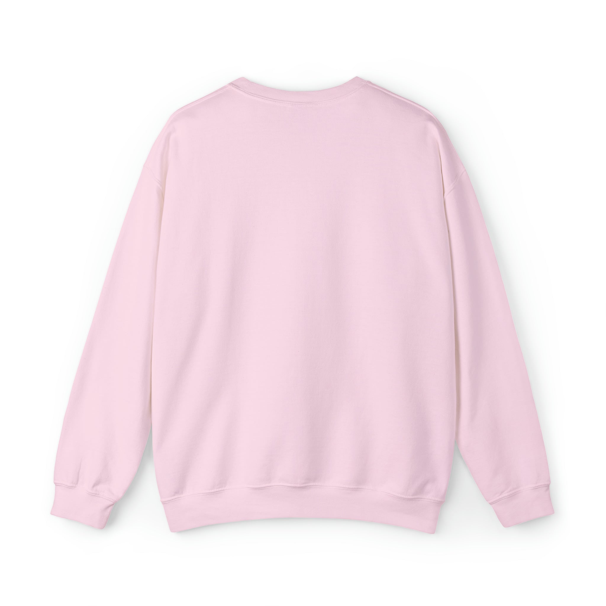 Unisex Heavy Blend™ Crewneck Sweatshirt - Distressed Logo - Plain Back
