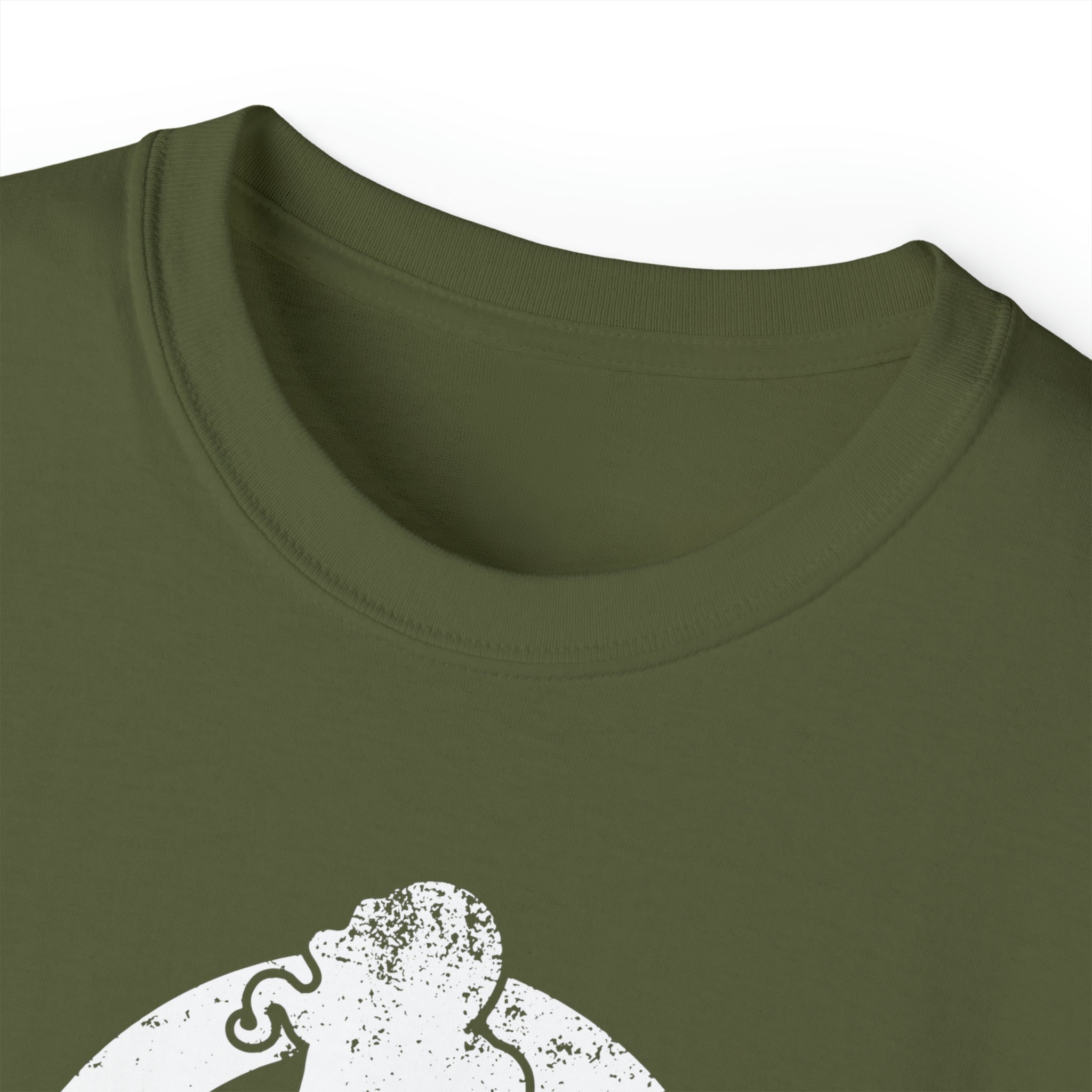 Strong Is Beautiful - Unisex Ultra Cotton Tee - Distressed White Logo - (BEST SELLER)