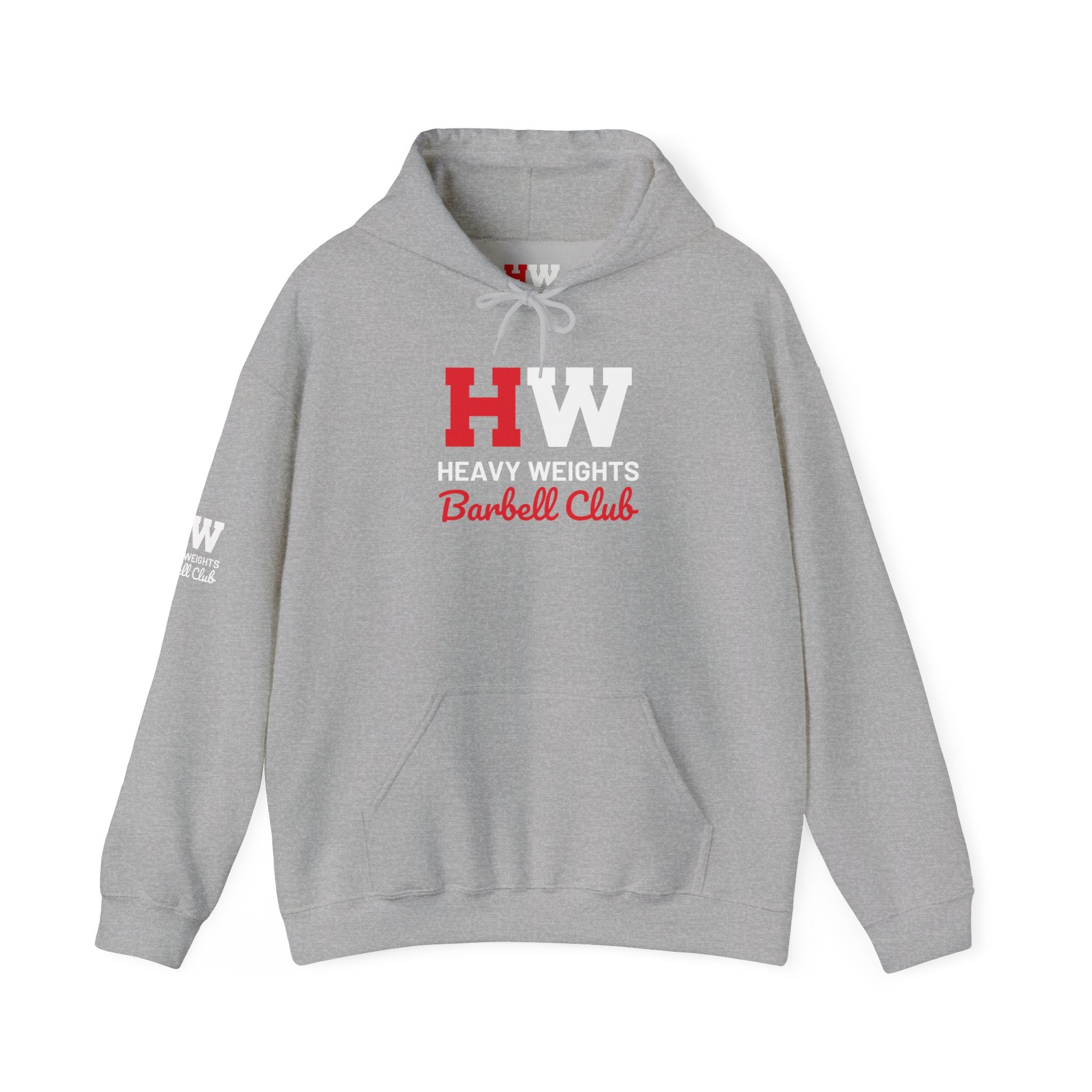 Heavy Weights Barbell Club – Unisex Heavy Blend™ Hooded Sweatshirt 🏋️‍♂️🔥