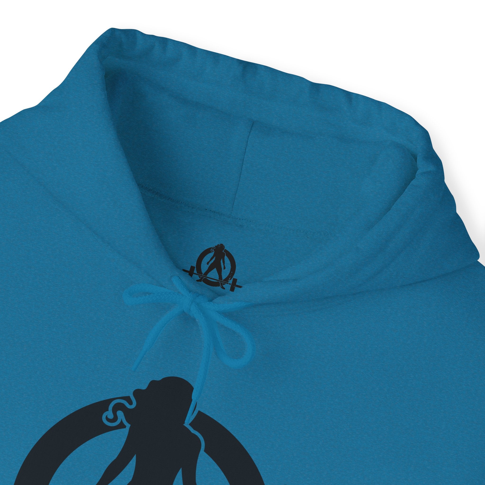 Iron Sharpens Iron - Unisex Heavy Blend Hooded Sweatshirt - Black Print on Front & Back