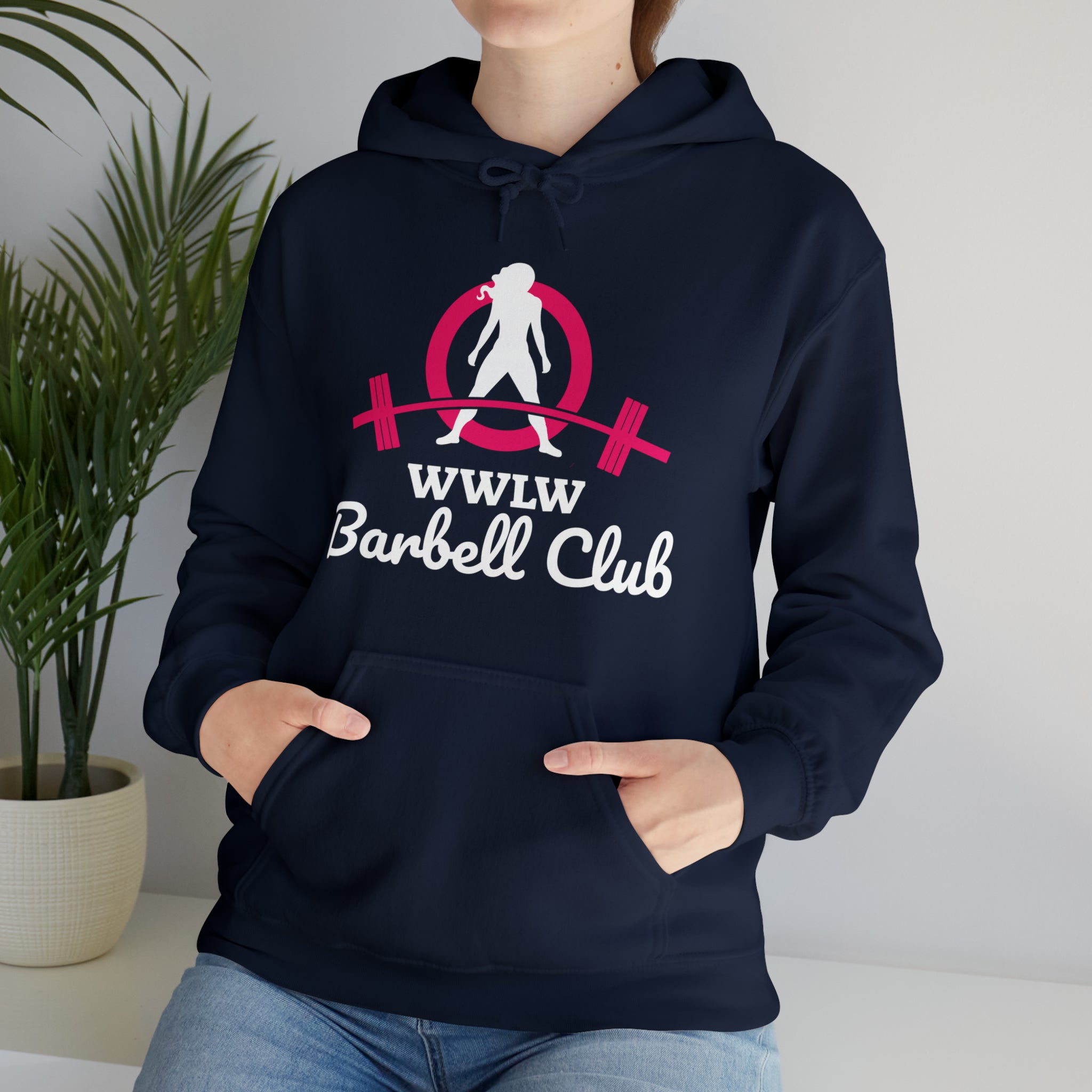 Barbell Club Classic Logo - Unisex Heavy Blend Hooded Sweatshirt