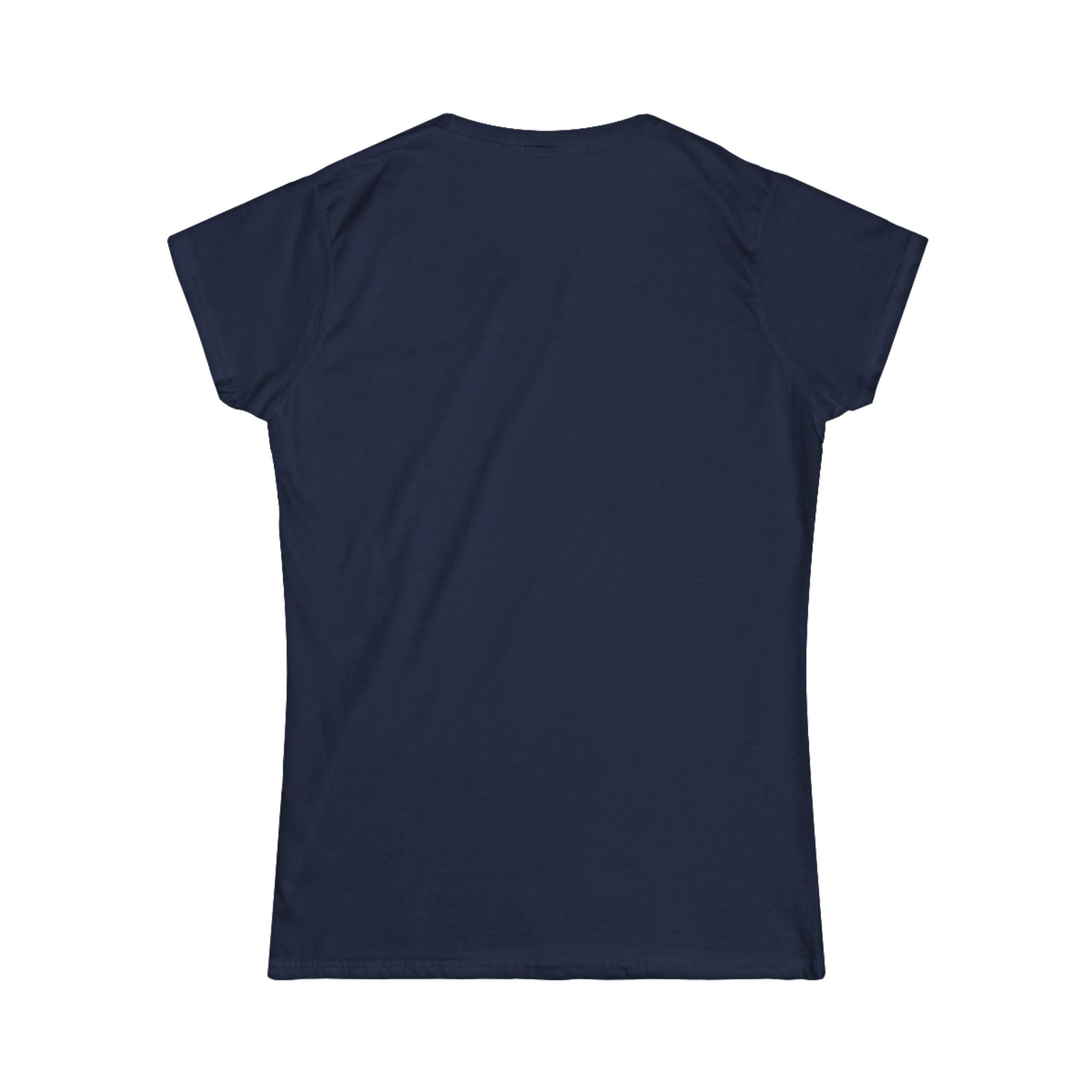 Lift Heavy Swing Fast - Women's Softstyle Tee - Black Logo