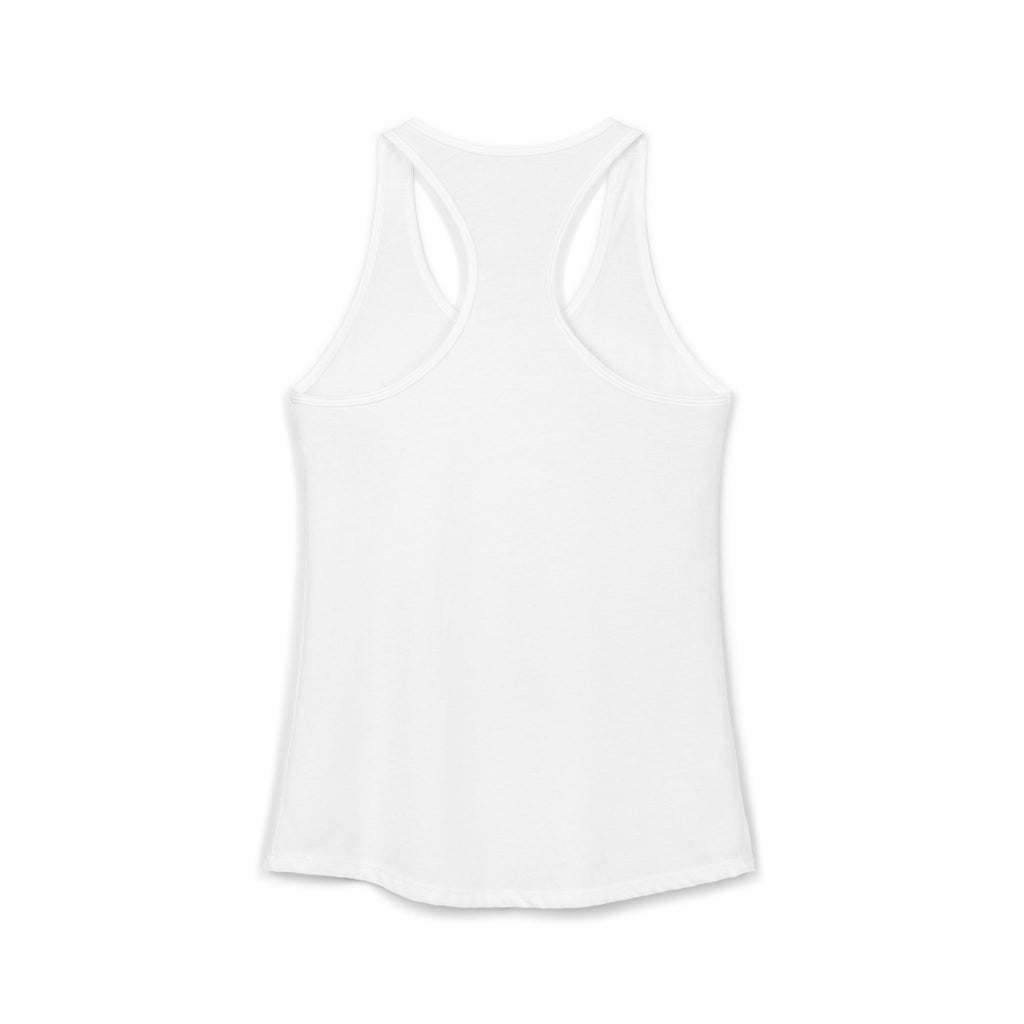 WWLW Distressed Black Logo - Racer Back Tank Top