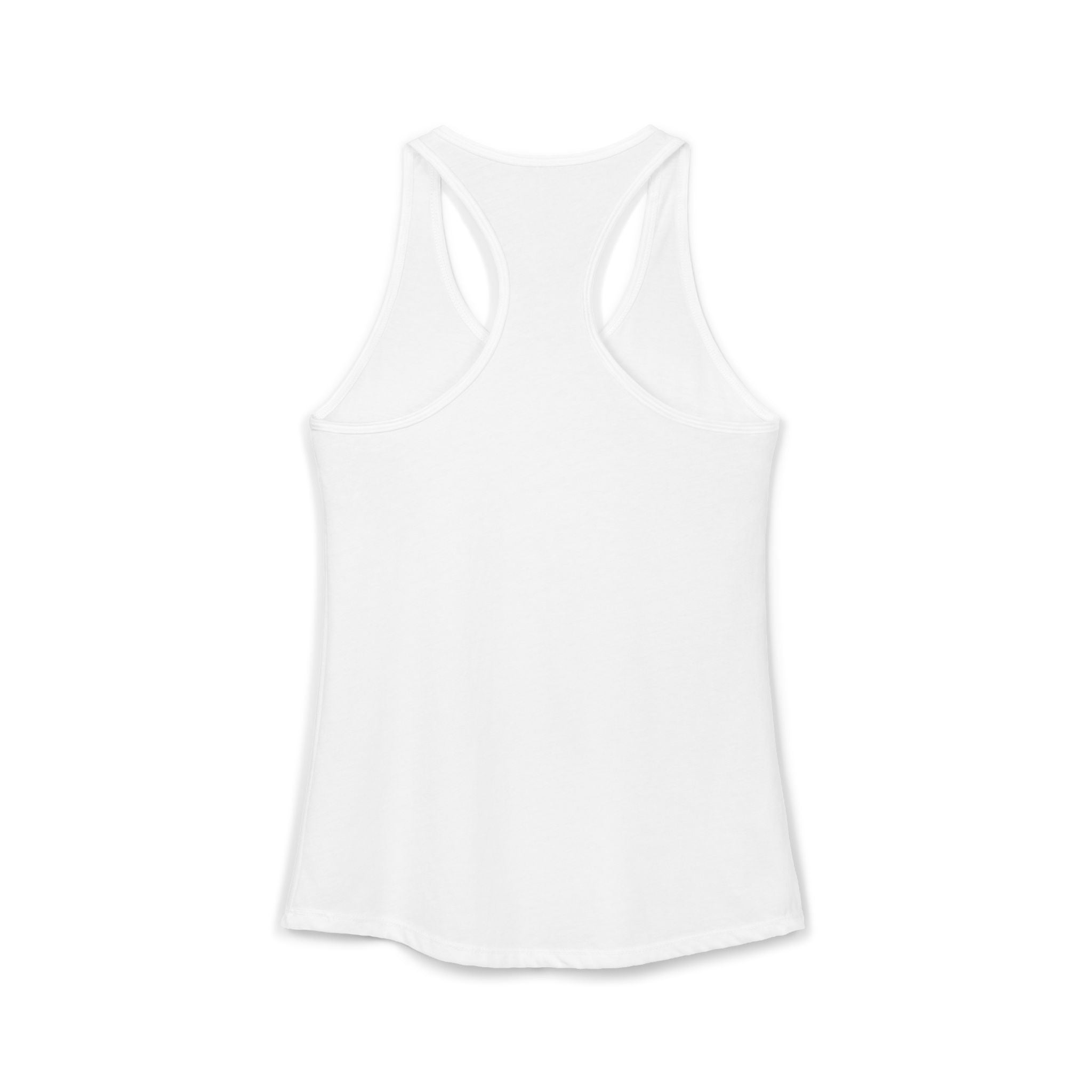 WWLW Distressed Black Logo - Racer Back Tank Top