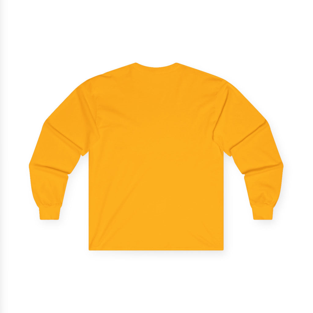 Lift Heavy Run Fast - Ultra Cotton Long Sleeve Tee - White Logo Front