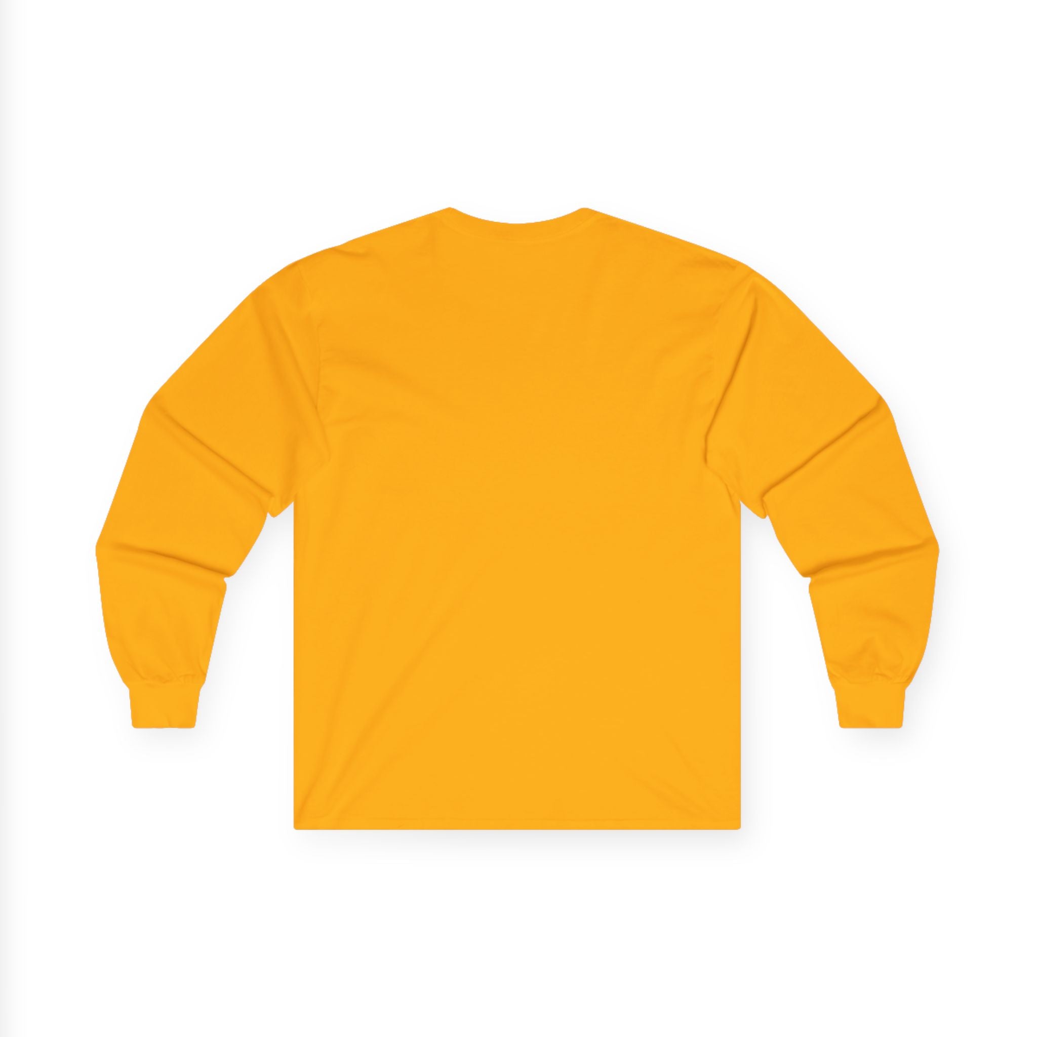Lift Heavy Run Fast - Ultra Cotton Long Sleeve Tee - White Logo Front