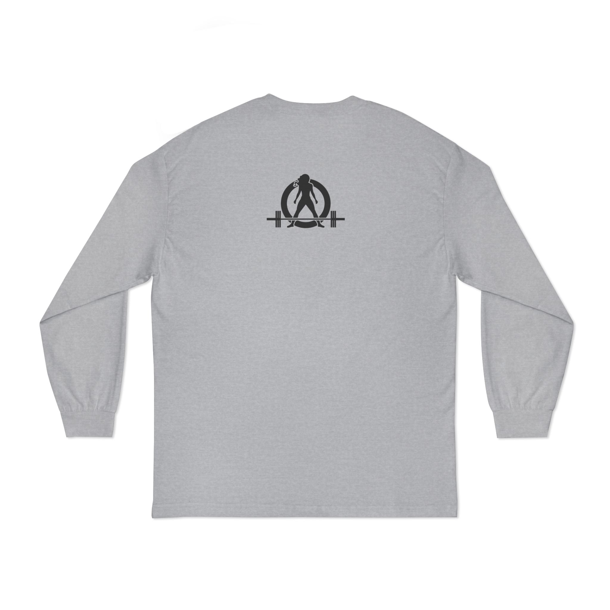 Strong Not Skinny  - Unisex Long Sleeve T-Shirt - Black Logo