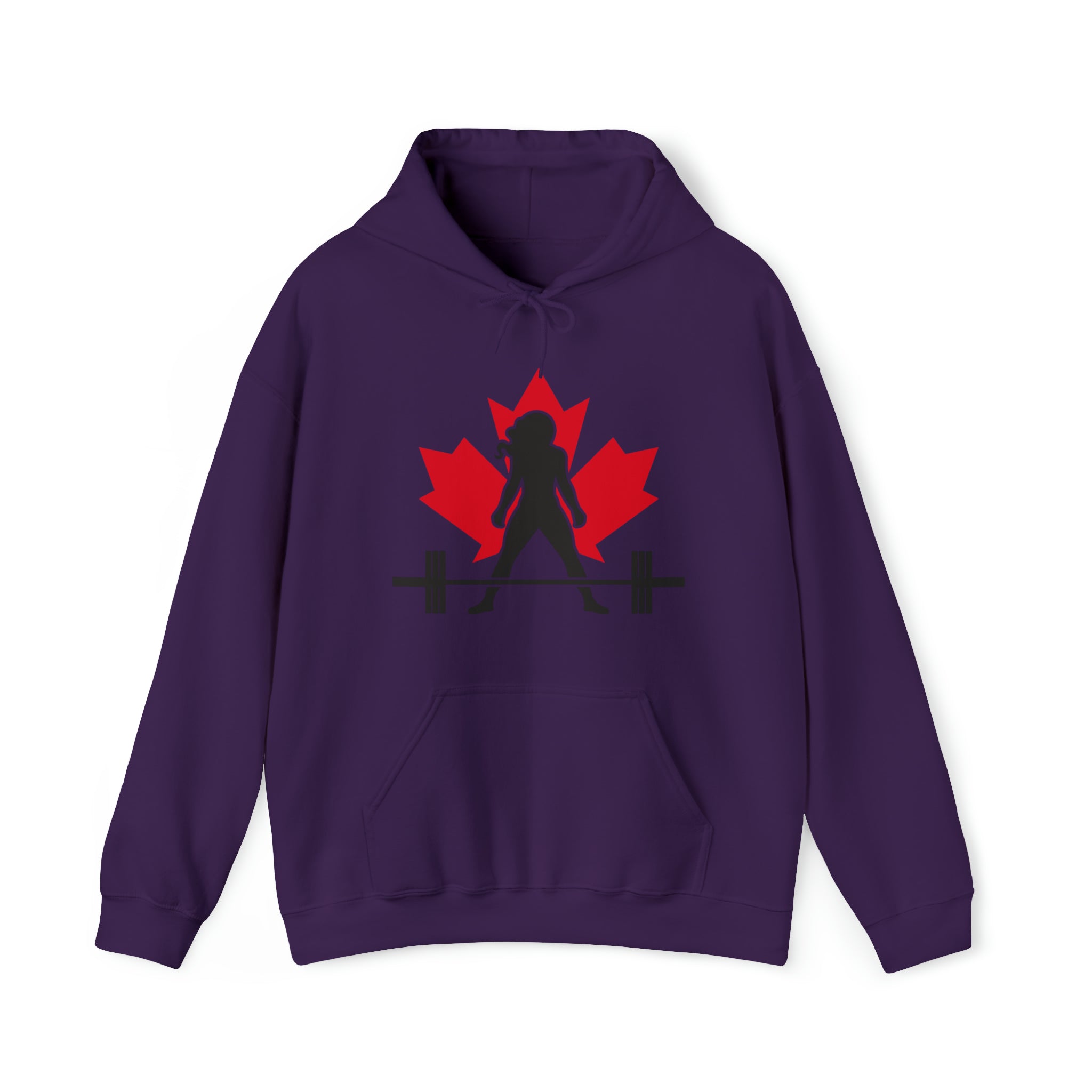 Canada Logo - Unisex Heavy Blend Hooded Sweatshirt - Canada Logo Light - Plain Back